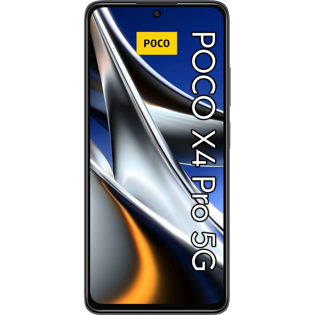 Xiaomi Smartphone »POCO X4 Pro 5G«, Laser Black, 16,94 cm/6,67 Zoll, 128 GB Speicherplatz, 108 MP Kamera