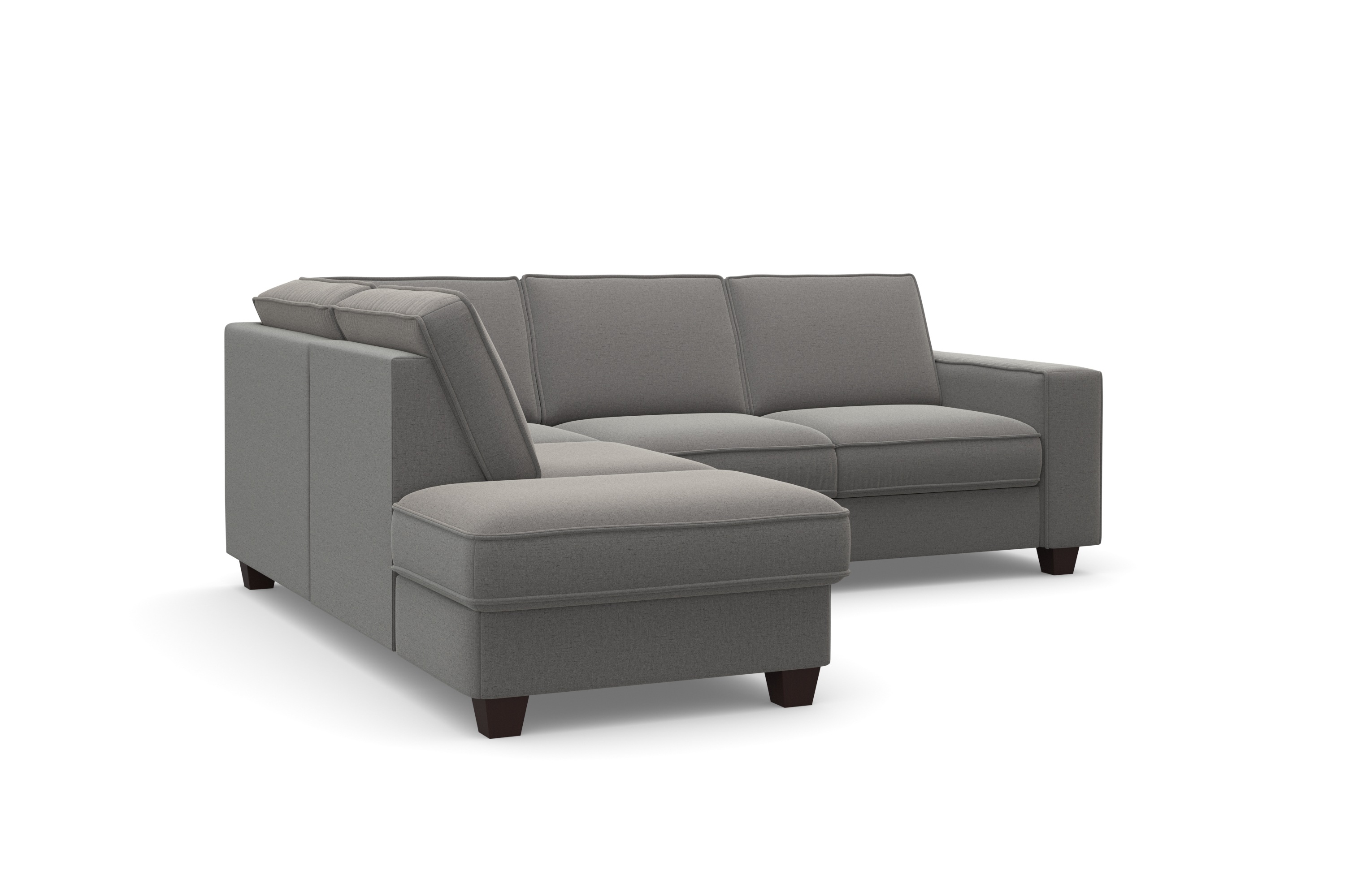 Thumbnail - Home affaire Ecksofa "County L-Form" wahlweise Ottomane links oder rechts, mit Federkern-Polsterung