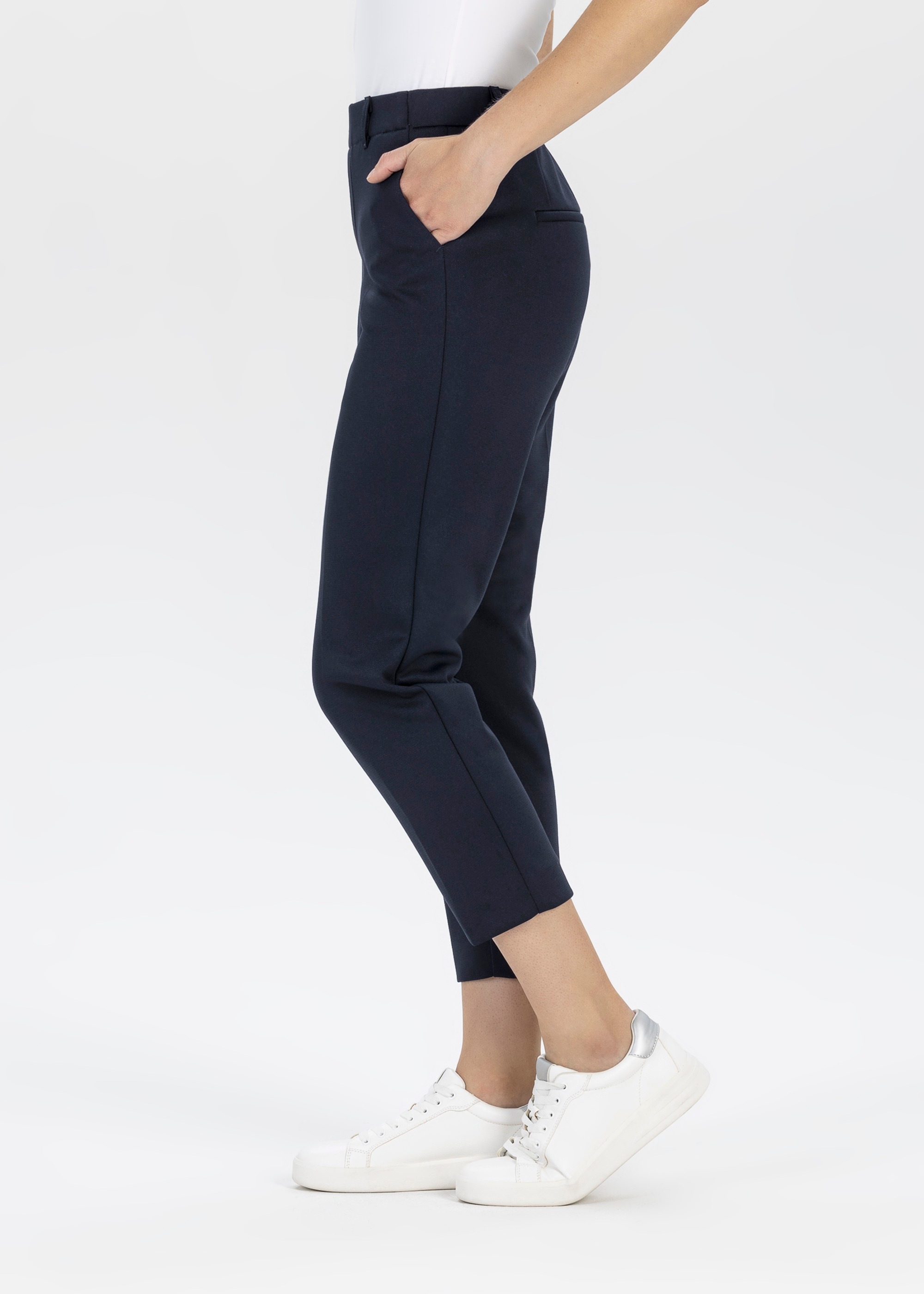 Thumbnail - Stehmann Stoffhose Sommerhose mit elastischem Bund