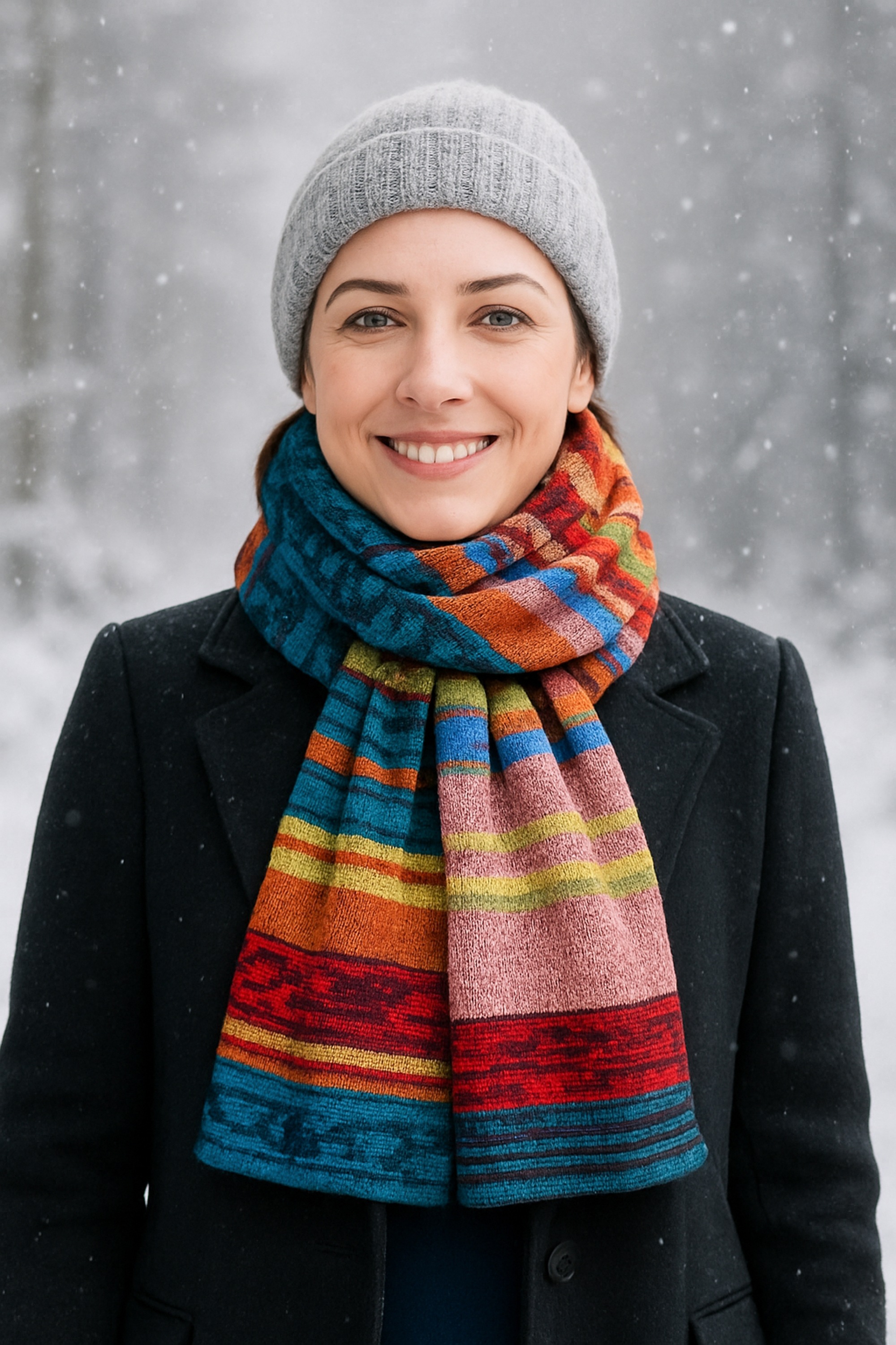 COLLEZIONE ALESSANDRO Strickschal "Paul" 1 Stk. mit stylischen Farben, Made günstig online kaufen