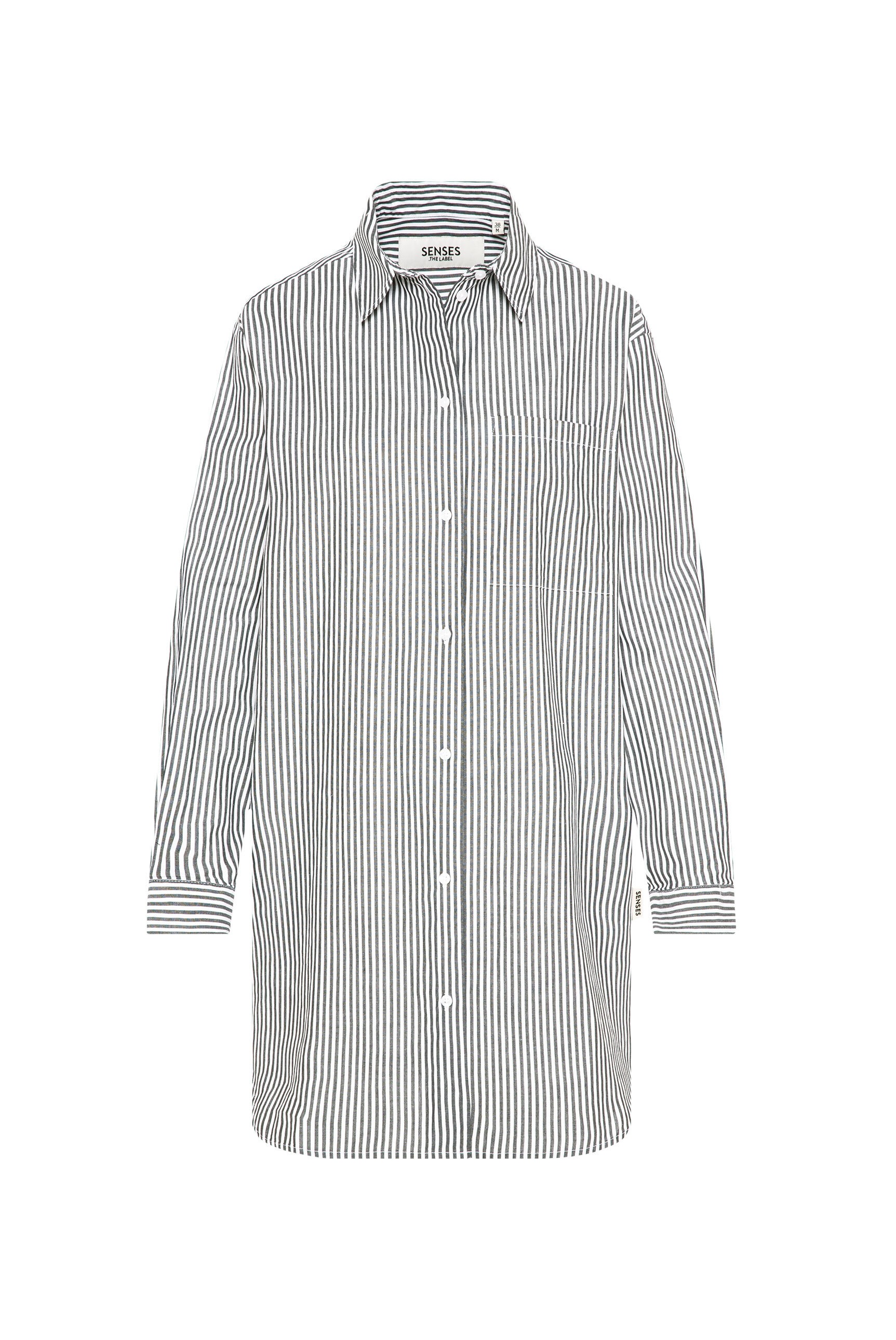 SENSES.THE LABEL Langarmbluse mit Rückenpasse