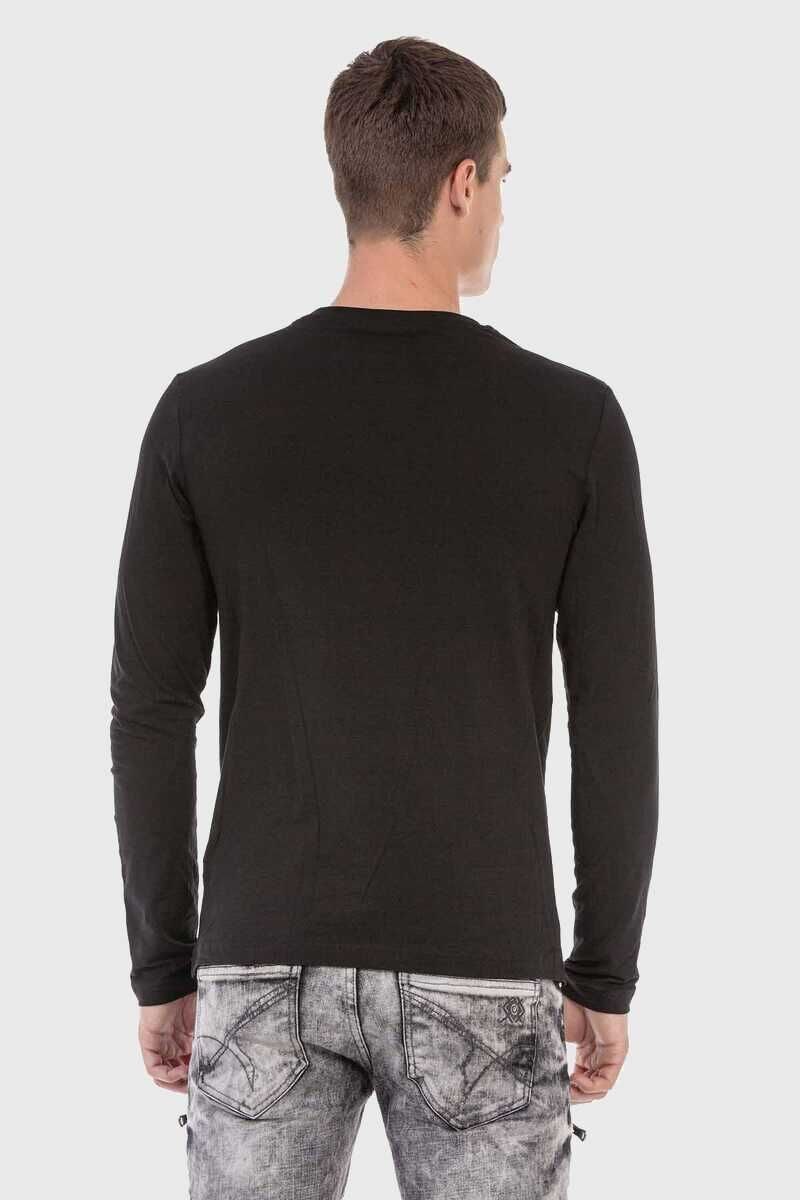 Cipo & Baxx T-Shirt »Sweatshirts«, im unifarbenen Look