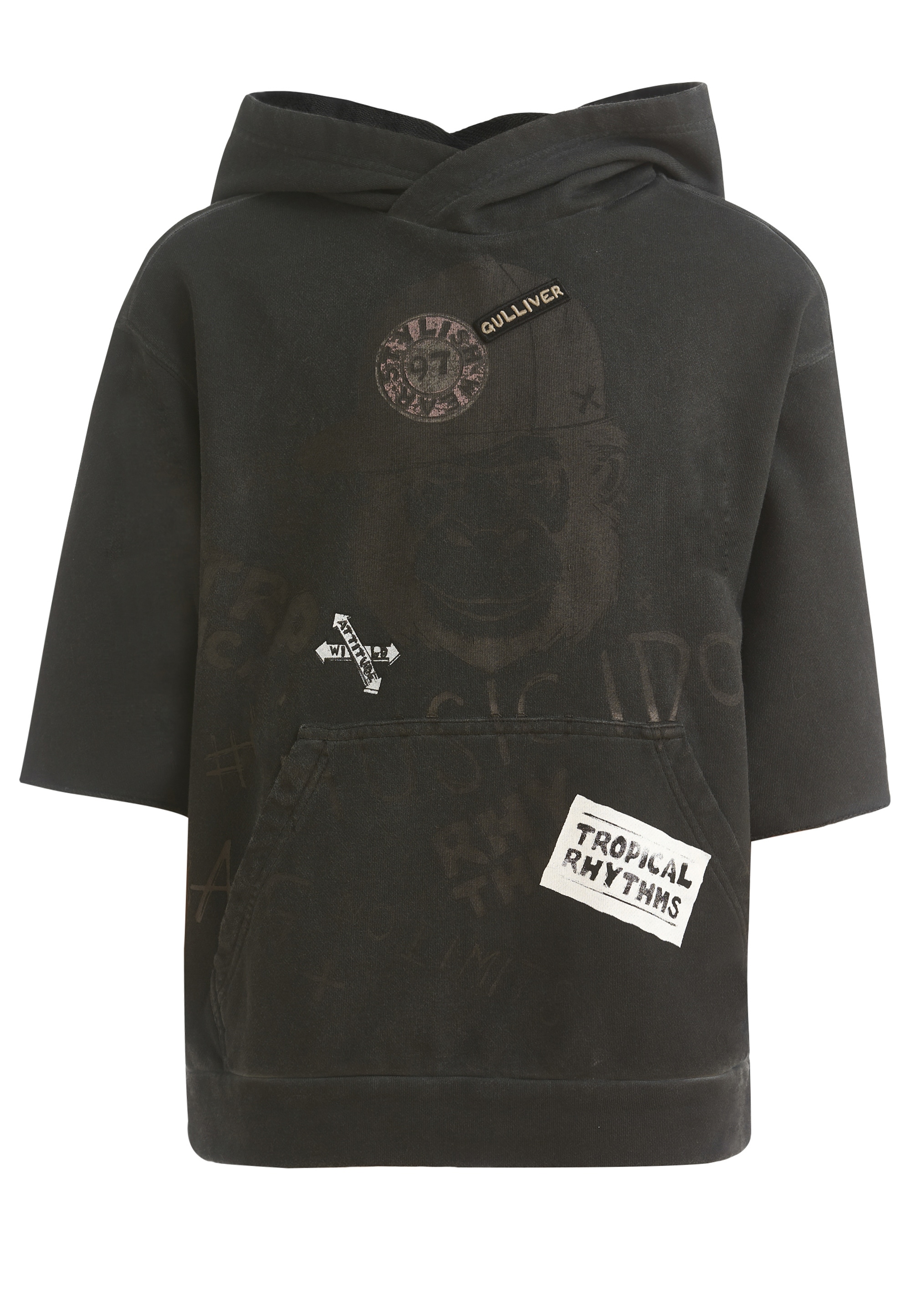 Gulliver Kapuzensweatshirt, mit stylischem Animal Print