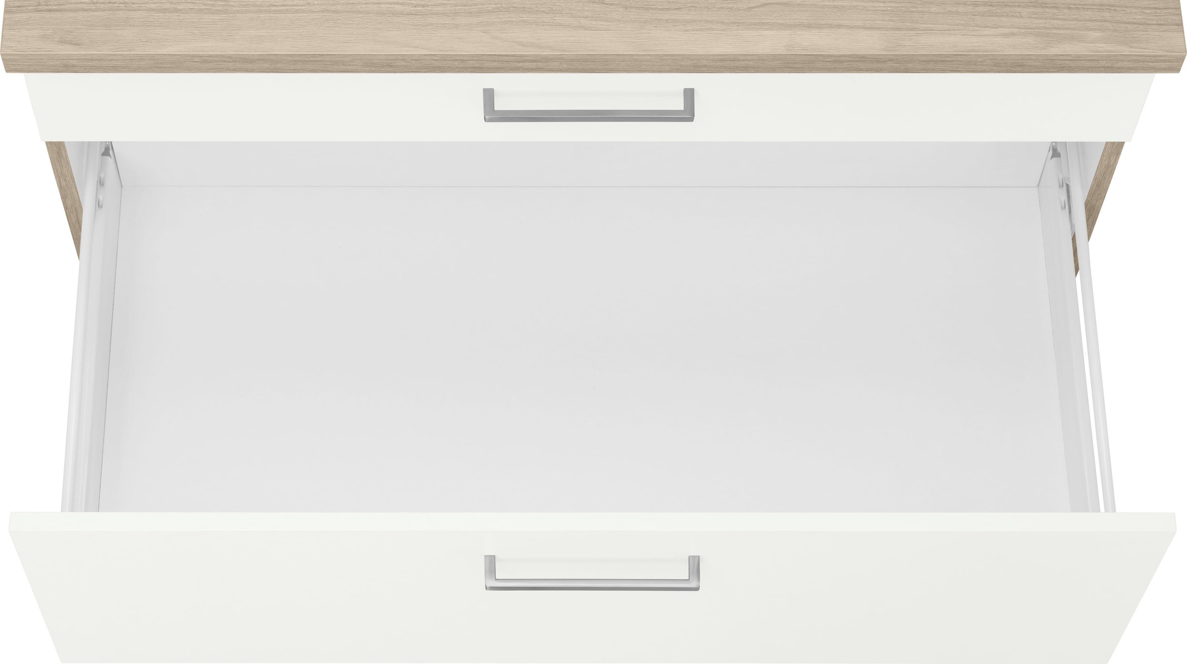 wiho Küchen Unterschrank »Zell«, mit großen Auszügen, Breite 90 cm | BAUR