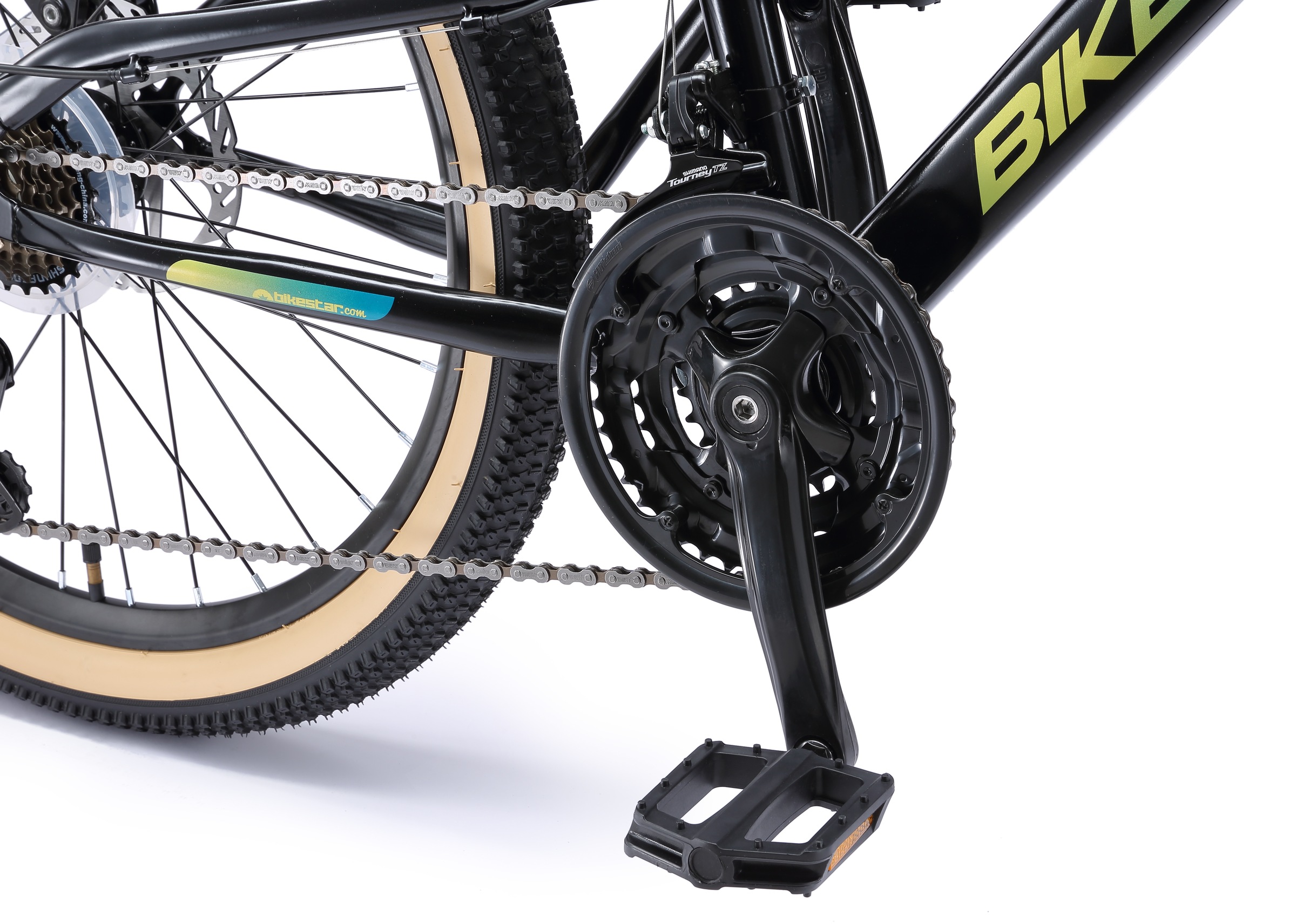 Bikestar Jugendfahrrad 21 Gang Shimano RD-TY21 Schaltwerk Kettenschaltung