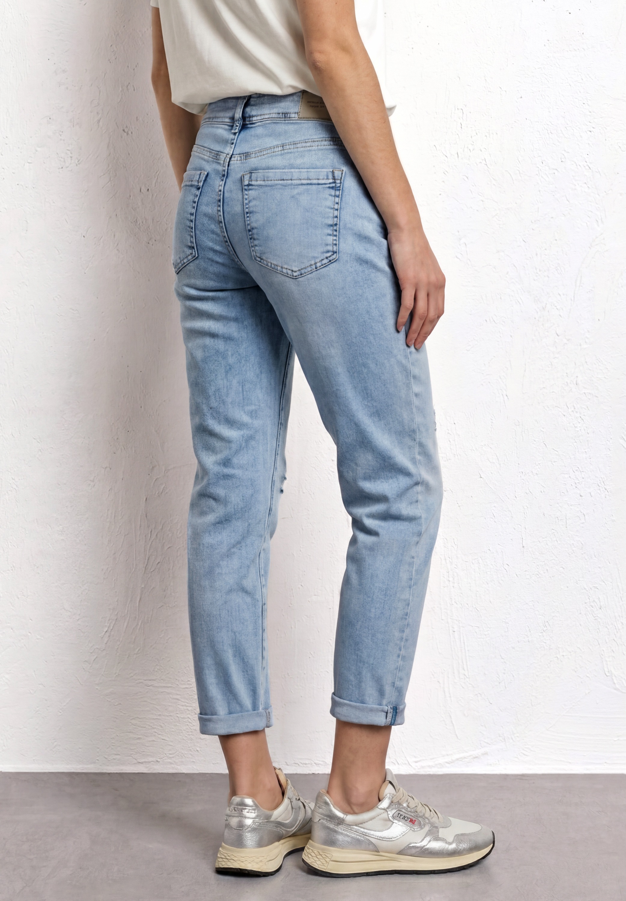 STREET ONE Slim-fit-Jeans Middle Waist