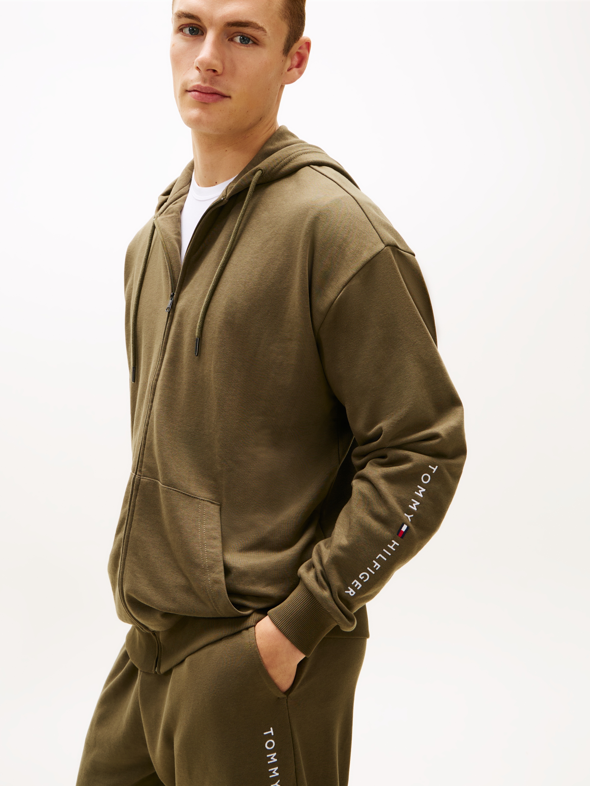 Tommy Hilfiger Underwear Sweatjacke Regular fit mit Kapuze günstig online kaufen