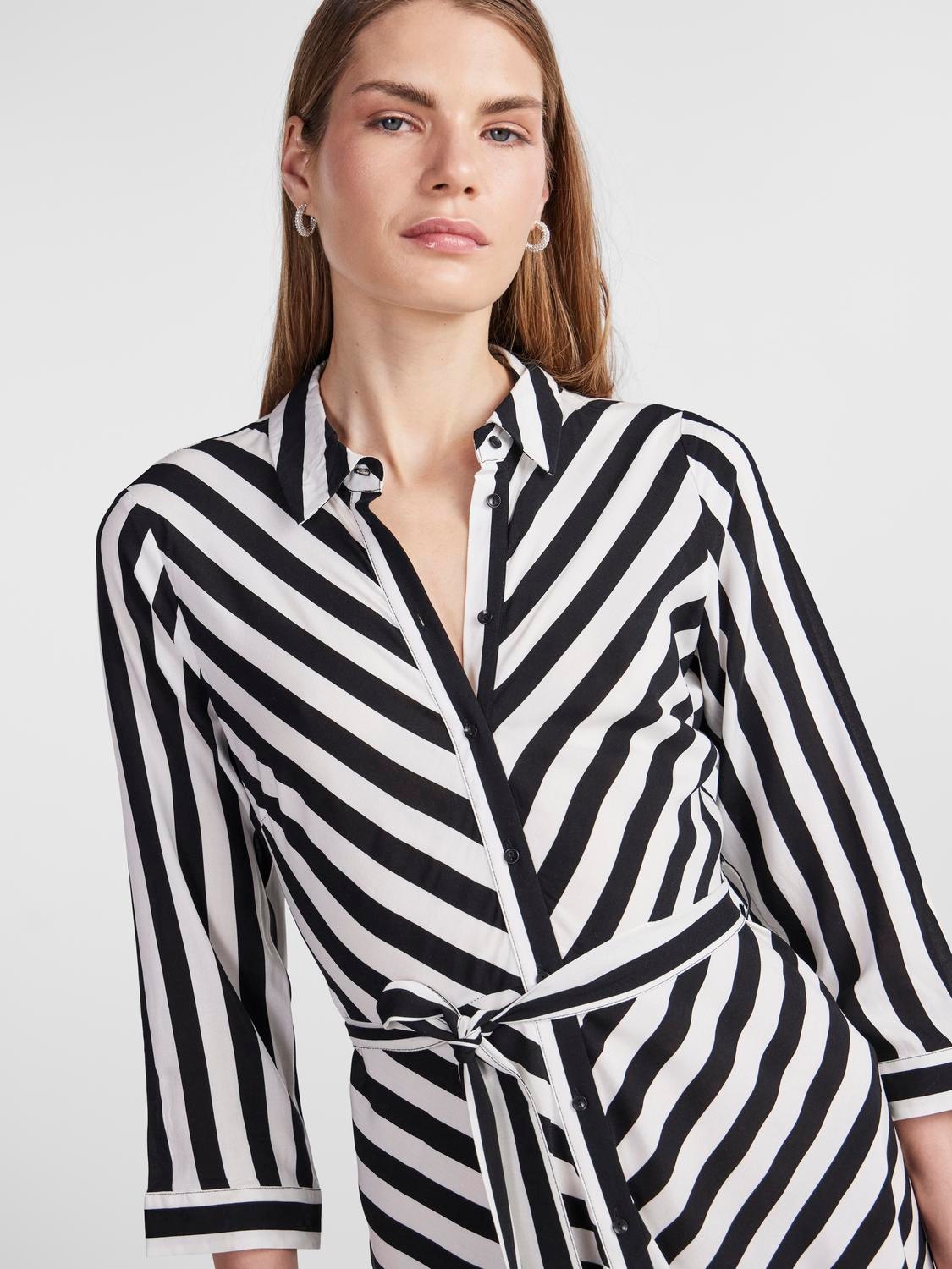 Y.A.S Hemdblusenkleid "YASSAVANNA 3/4 SHORT SHIRT DRESS S. NOOS", Sommerkle günstig online kaufen
