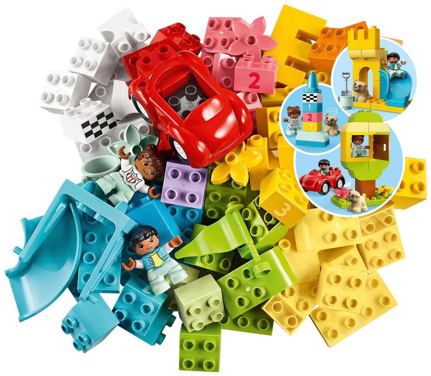 LEGO® Konstruktionsspielsteine »Deluxe Steinebox (10914), LEGO® DUPLO® Classic«, (85 St.), Made in Europe