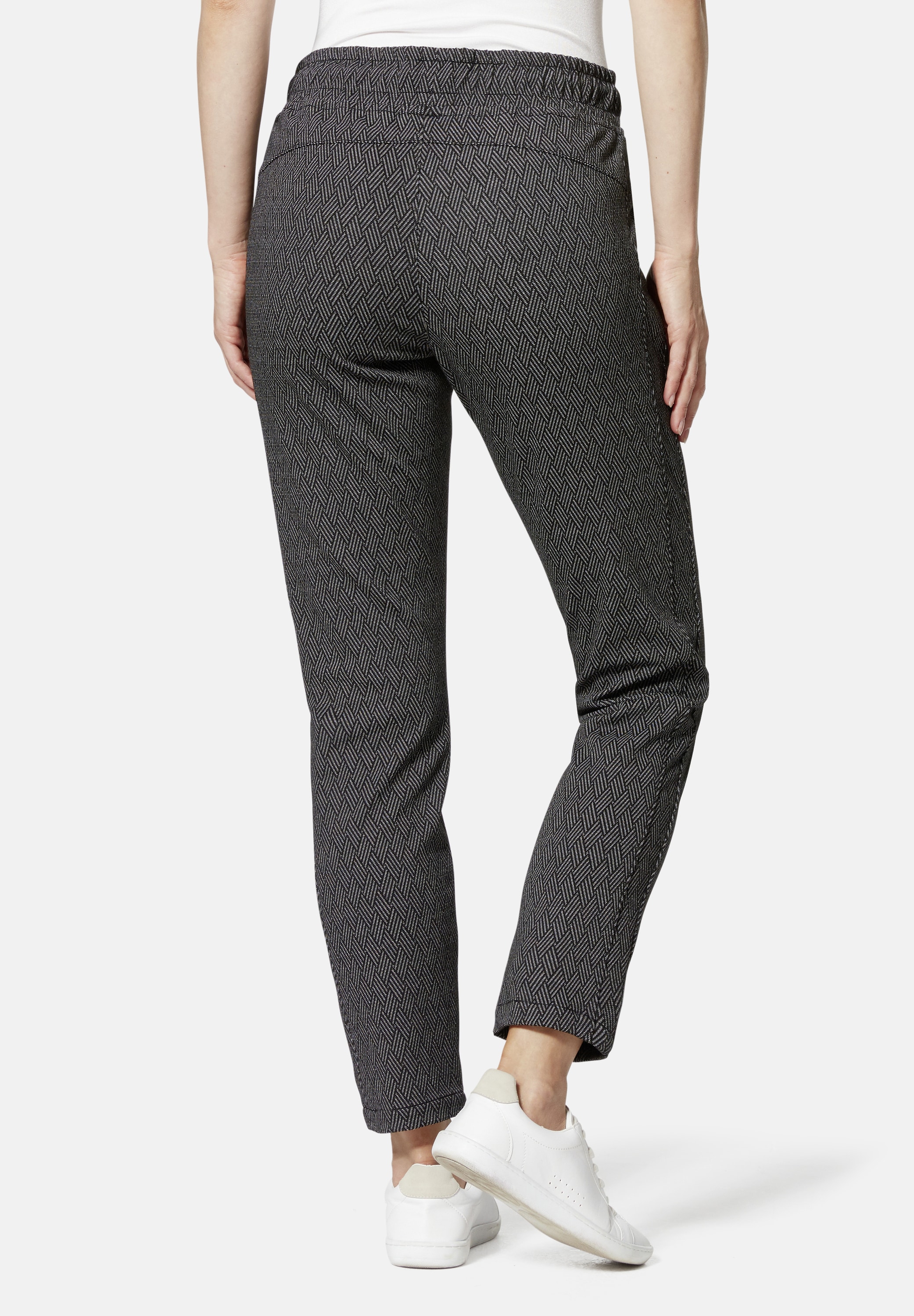 STOOKER WOMEN Jogg Pants »Berlin Print Easy Fit«, Tapered Fit Casual Stretch Mit Gummibund für Damen