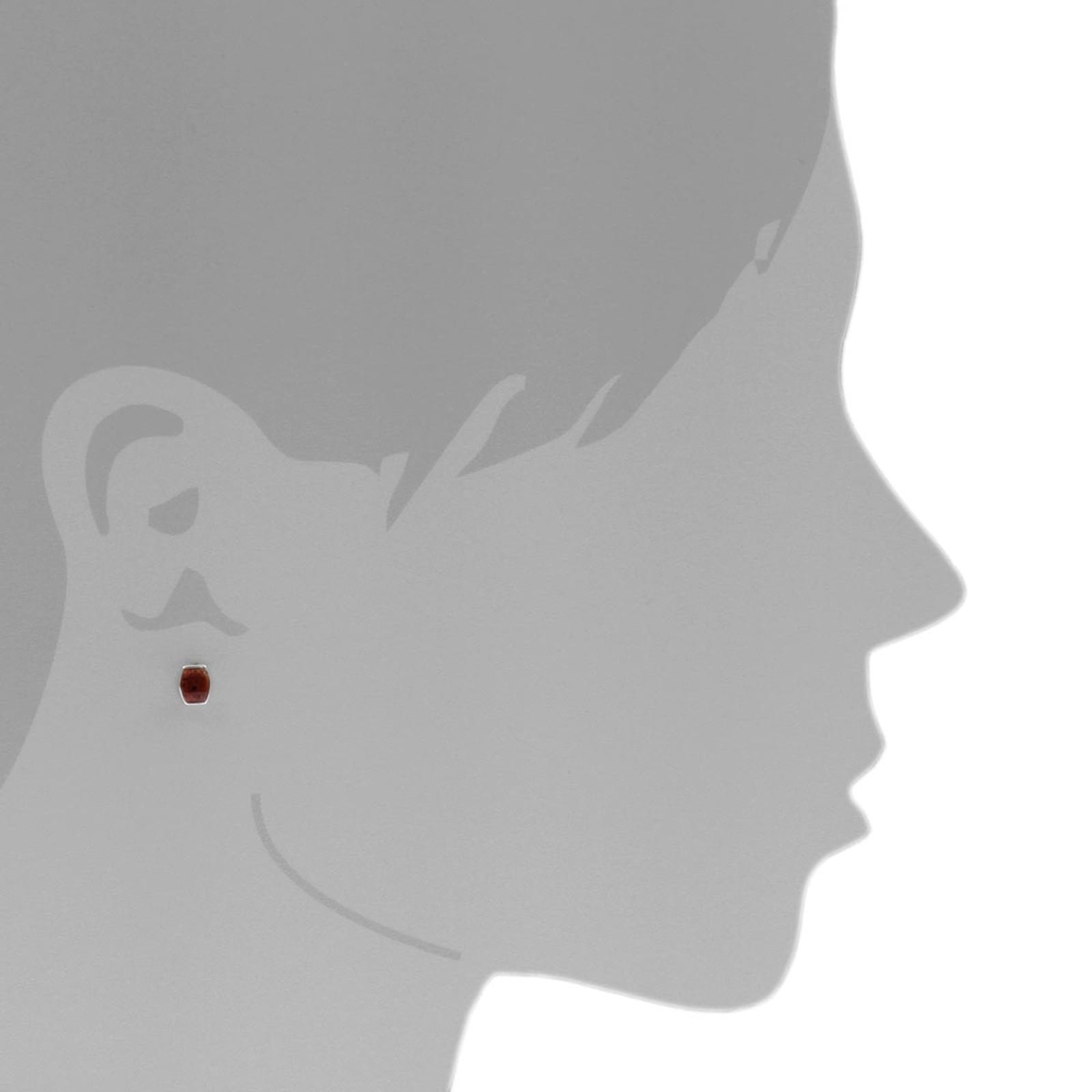 OSTSEE-SCHMUCK Paar Ohrstecker »- Mandy - Silber 925/000 - Bernstein«