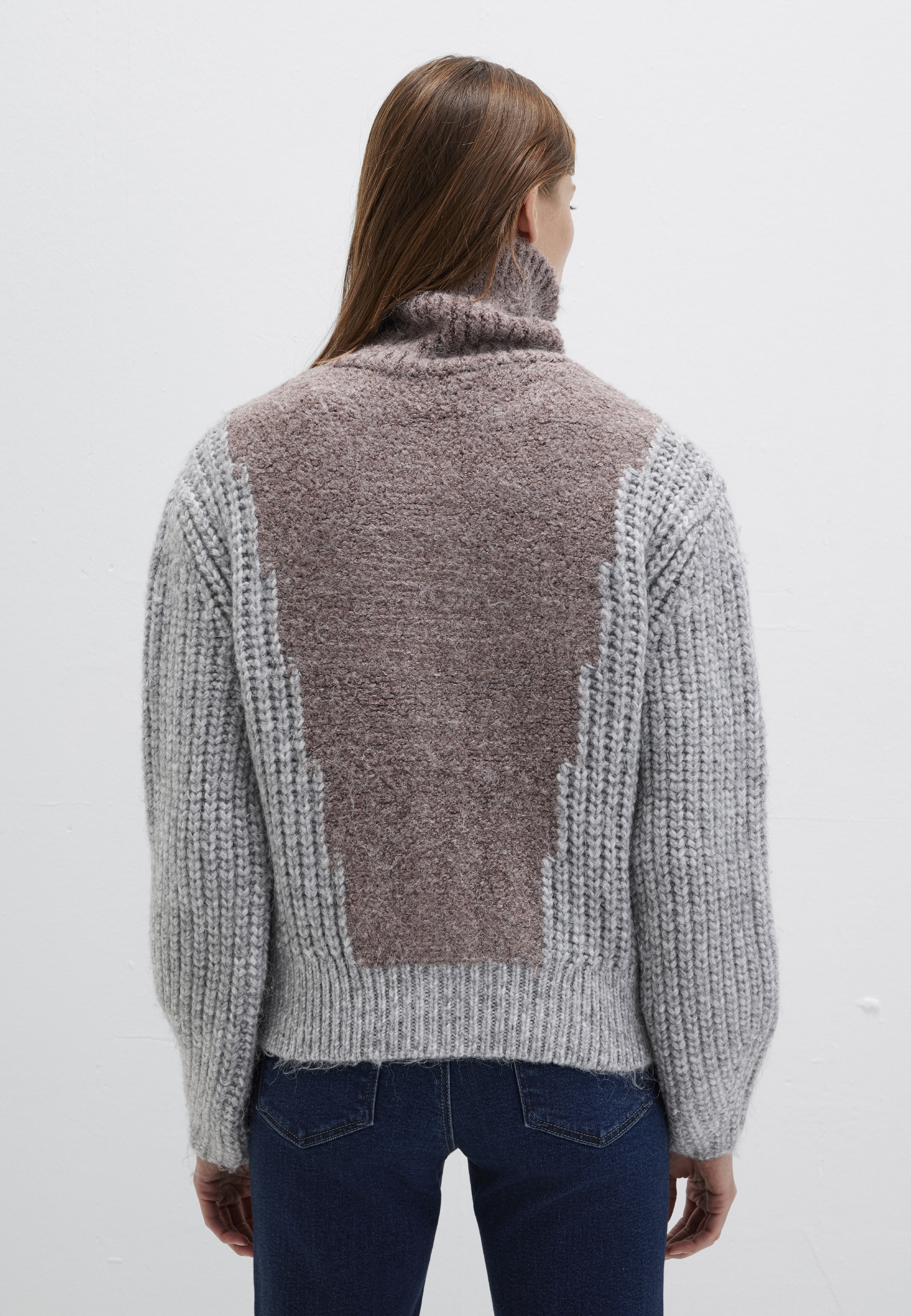 Mavi Strickpullover »FULL ZIP SWEATER« Sweatshirt mit Zip