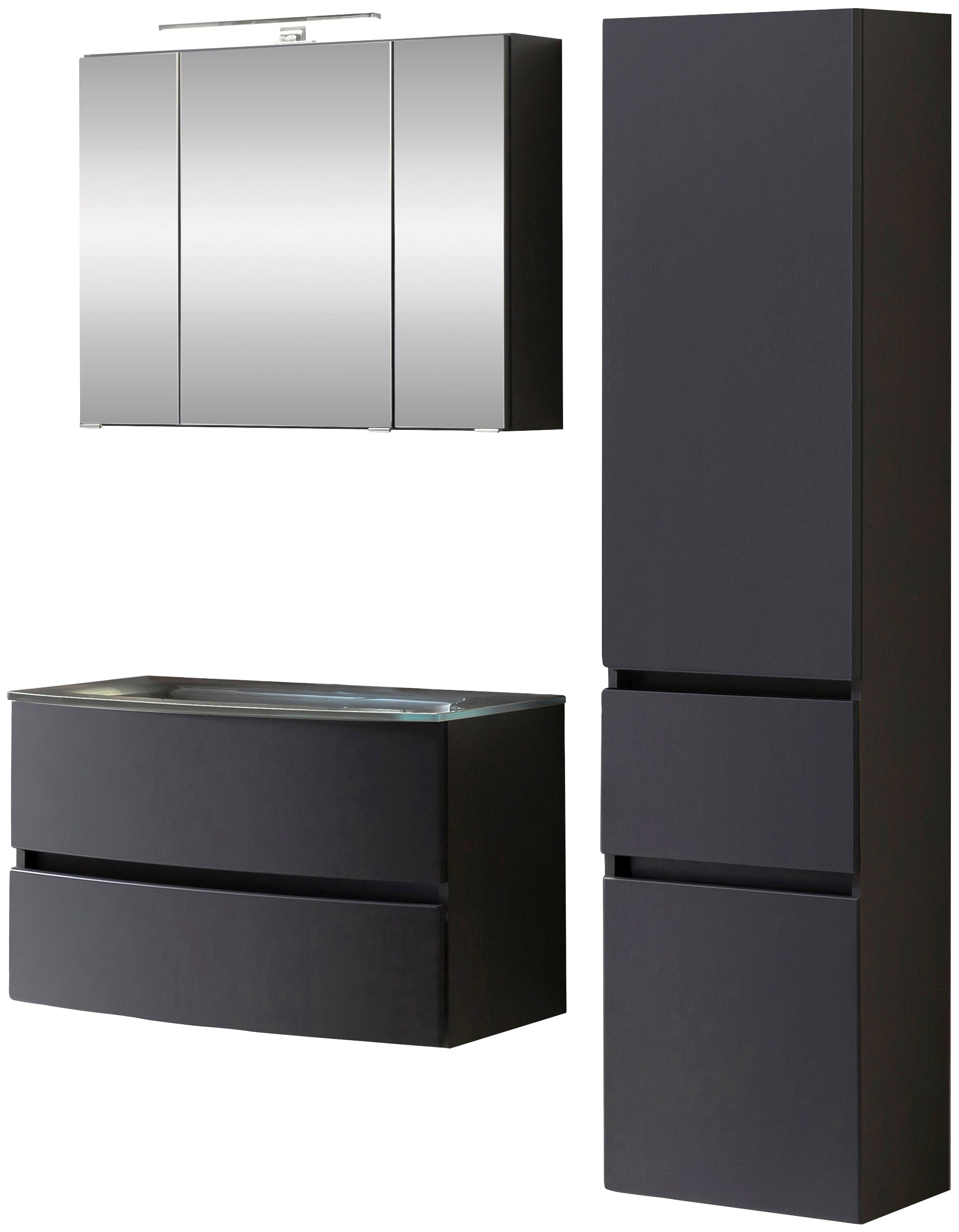 welltime Badezimmer-Set "Kaunas" Set, 3 Stk. tlg. günstig online kaufen