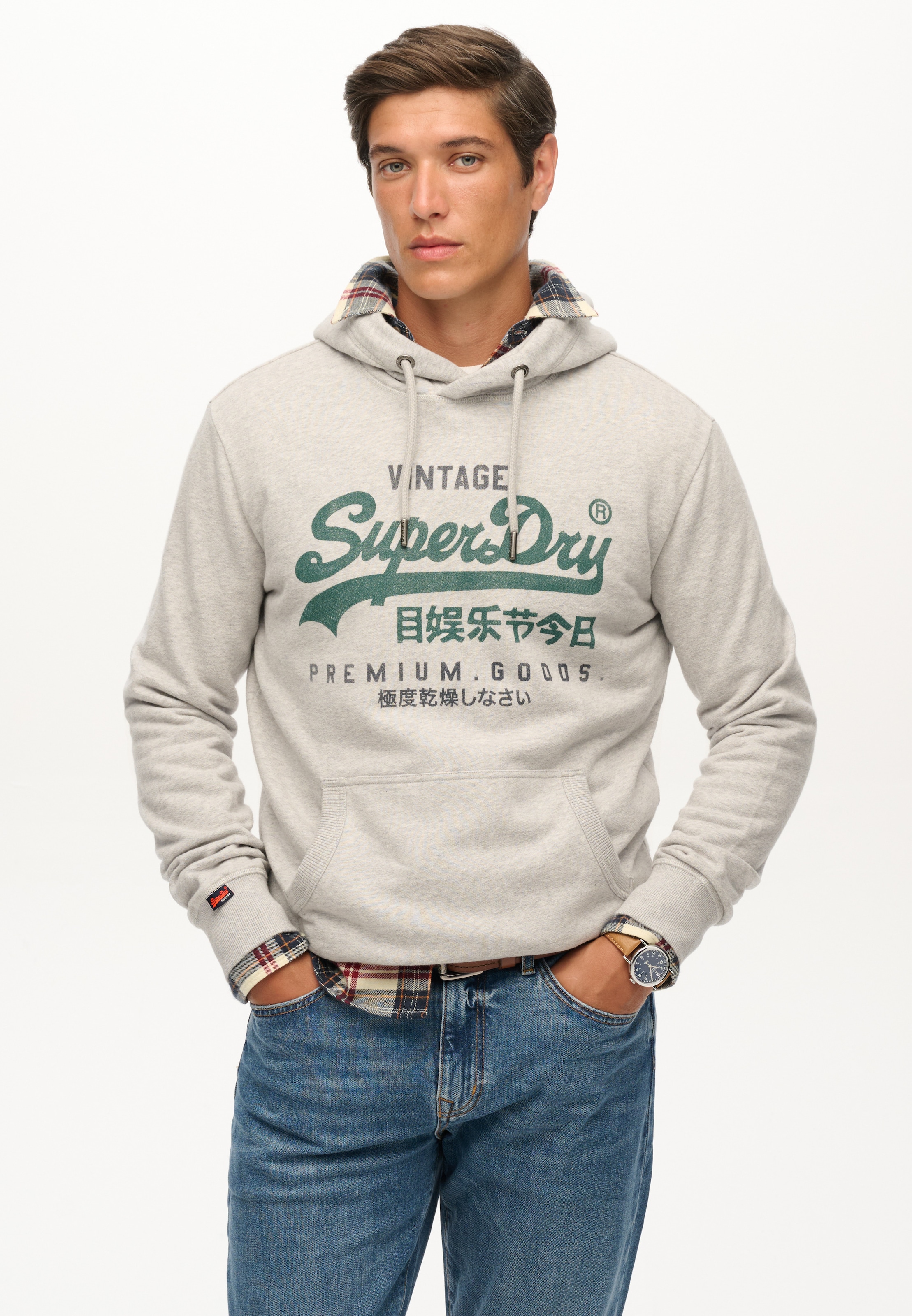 Superdry Kapuzensweatshirt "VL DUO CLASSIC HOOD" günstig online kaufen