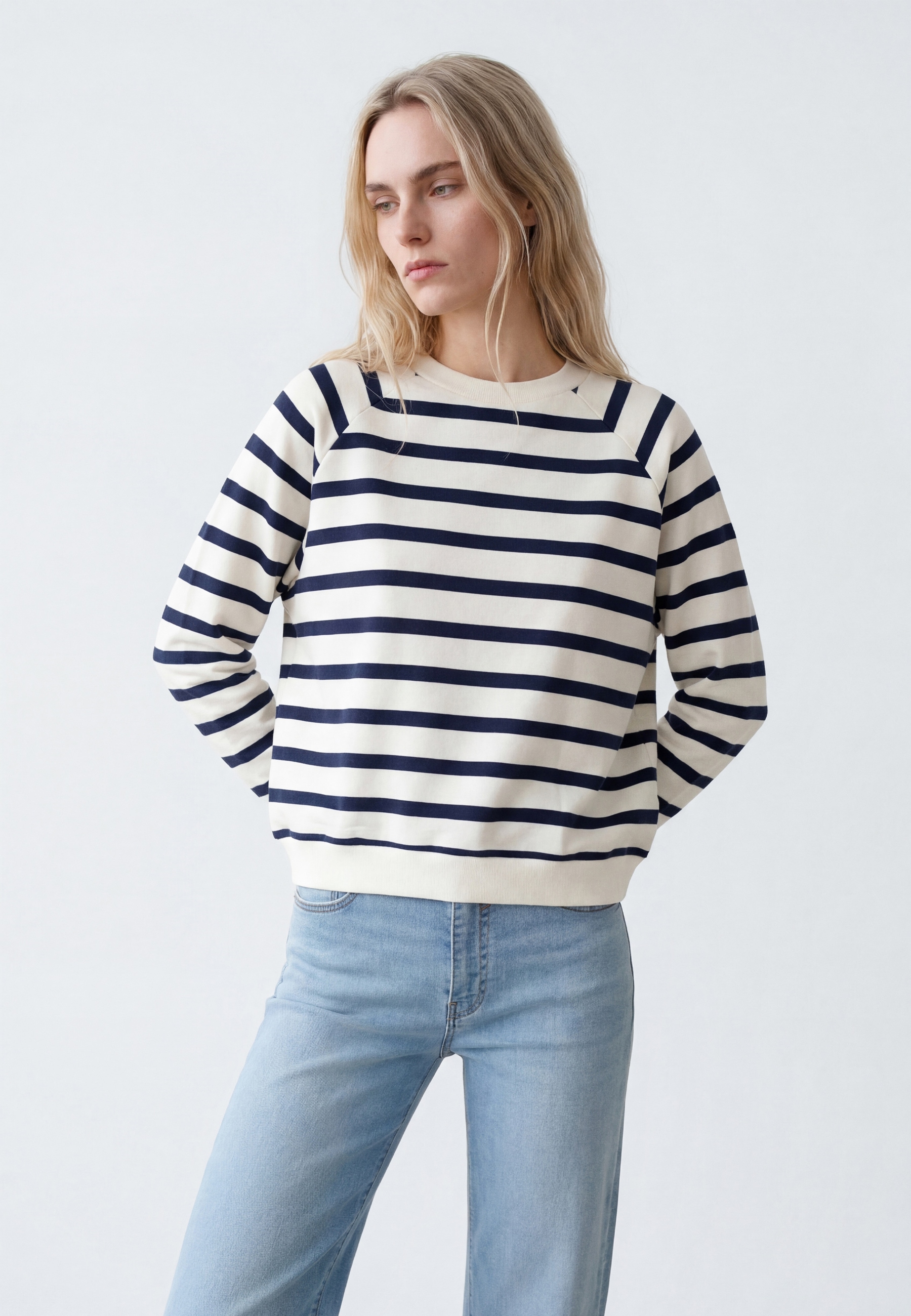 Mavi Rundhalspullover »CREW NECK SWEATSHIRT« Sweatshirt