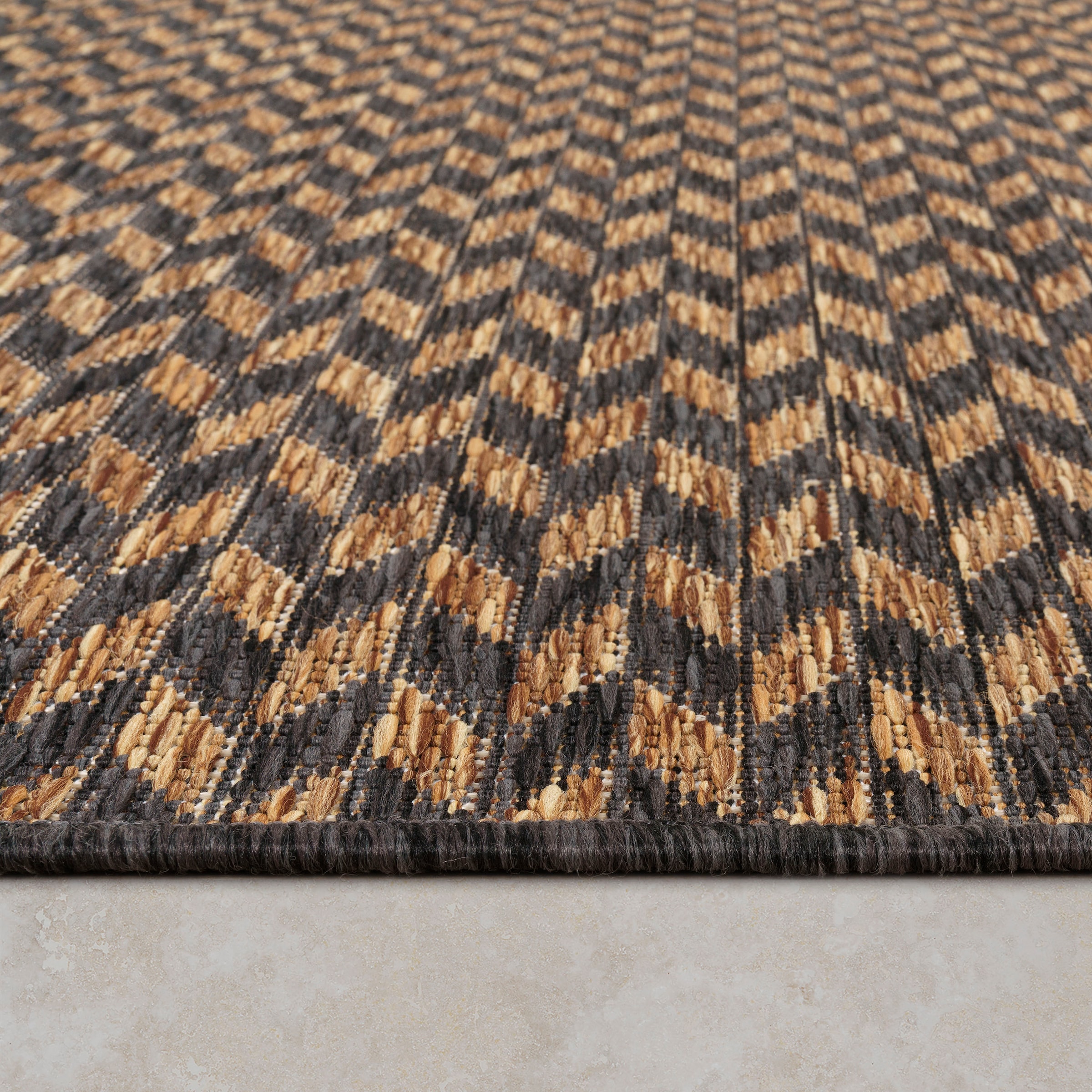 Paco Home Teppich »Illusion auf Flachgewebe, geeignet rechteckig, 327«, und In- Motiv, Outdoor | Boho, BAUR Zickzack Rechnung