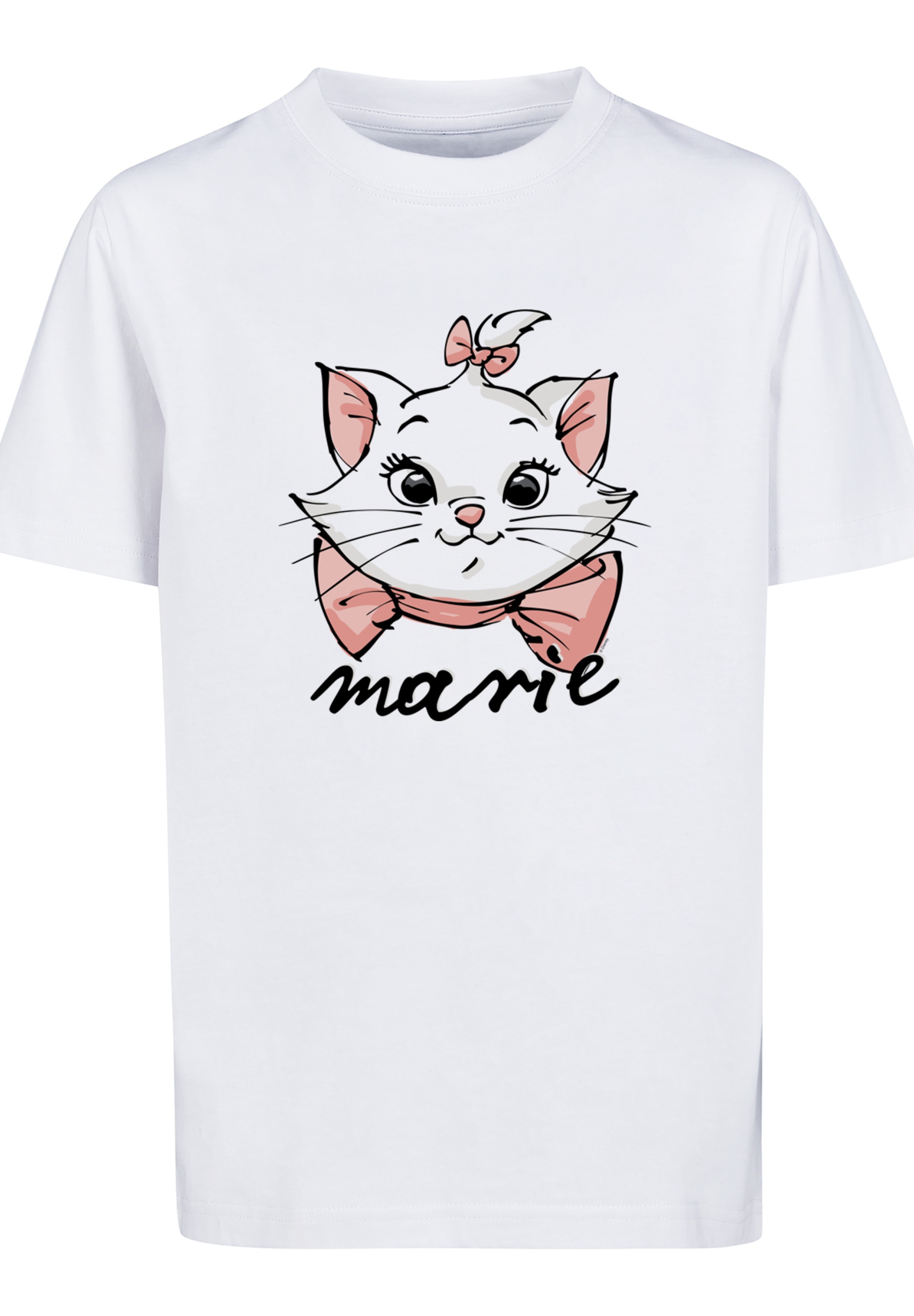 Merch,Jungen,Mädchen,Bedruckt Unisex The Face«, online Sketch kaufen F4NT4STIC Aristocats T-Shirt | »Disney Kinder,Premium Marie BAUR