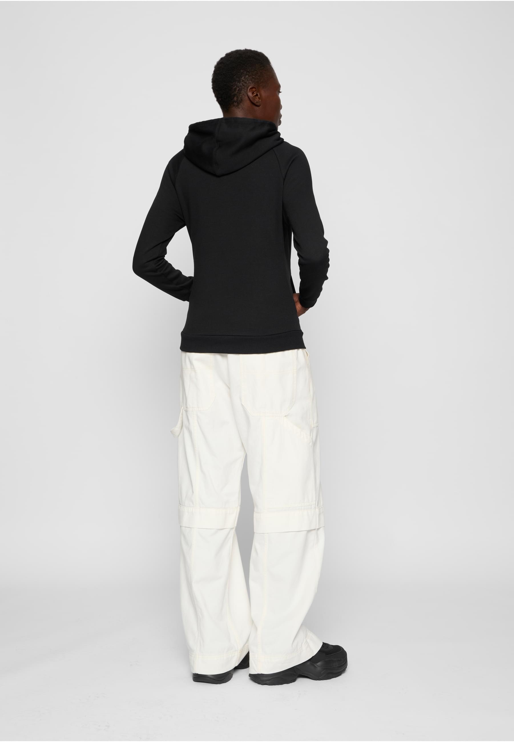 URBAN CLASSICS Rundhalspullover »Urban Classics Damen Ladies Raglan High Neck Hoody«, (1 tlg.)