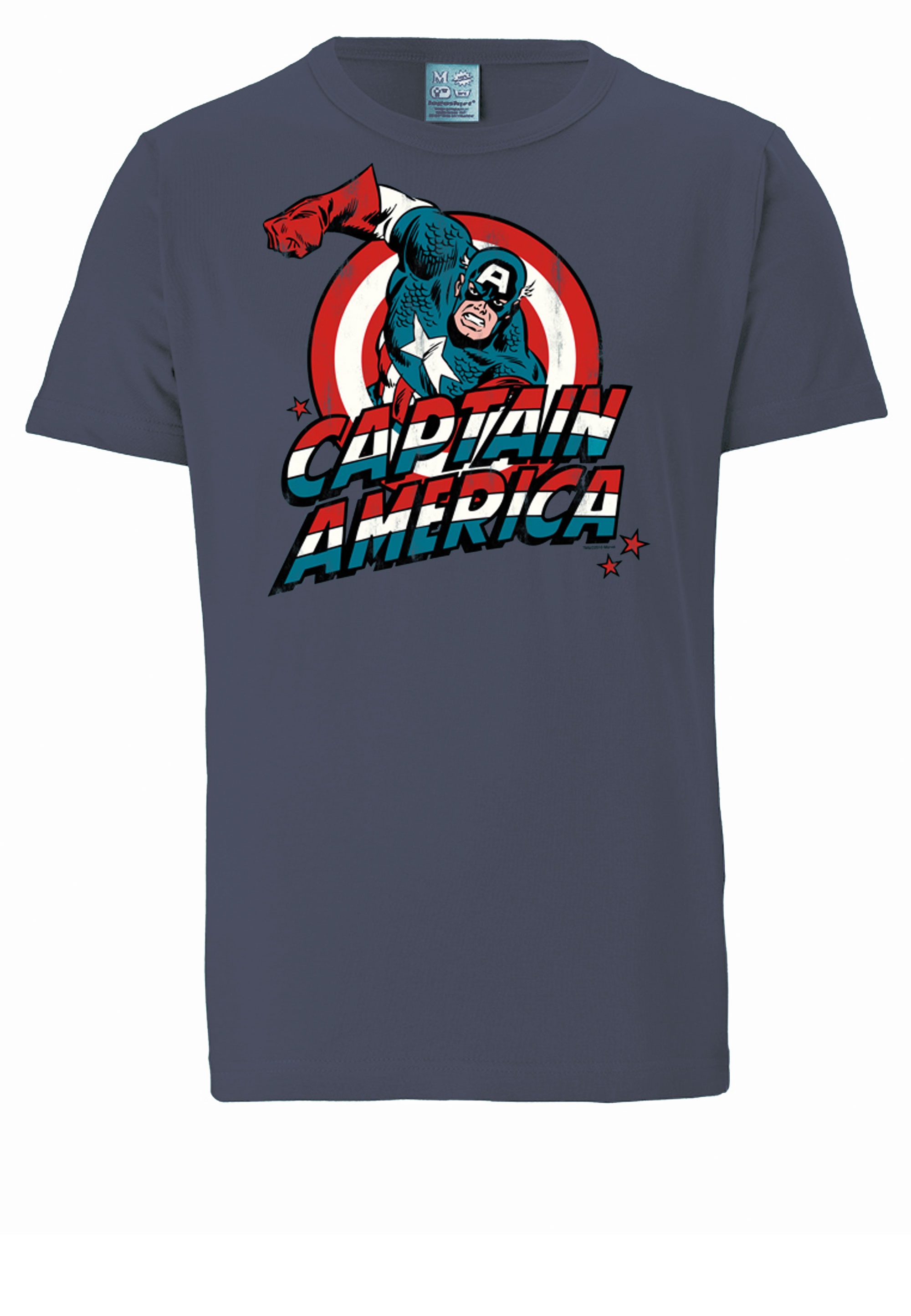 LOGOSHIRT T-Shirt »Marvel Comics«, mit lizenzierten Originaldesign