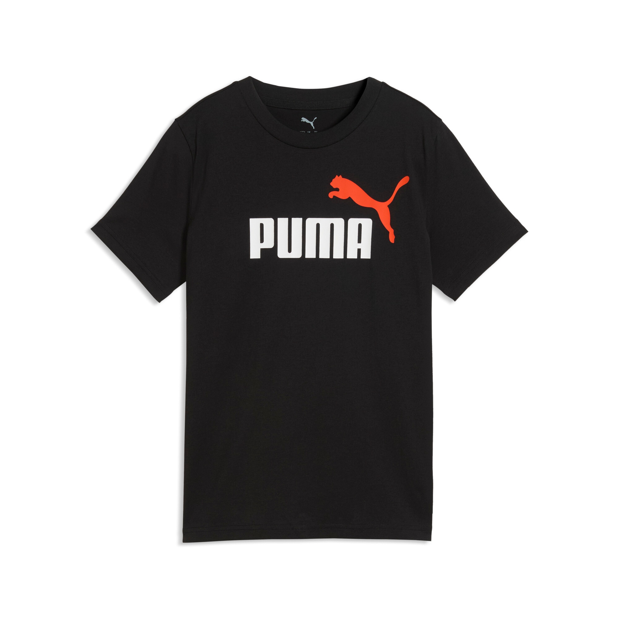 PUMA T-Shirt "ESS 2 COLOR NO1 LOGO TEE B" mit Rundhalsausschnitt, Kurzarm, ohne Kapuze