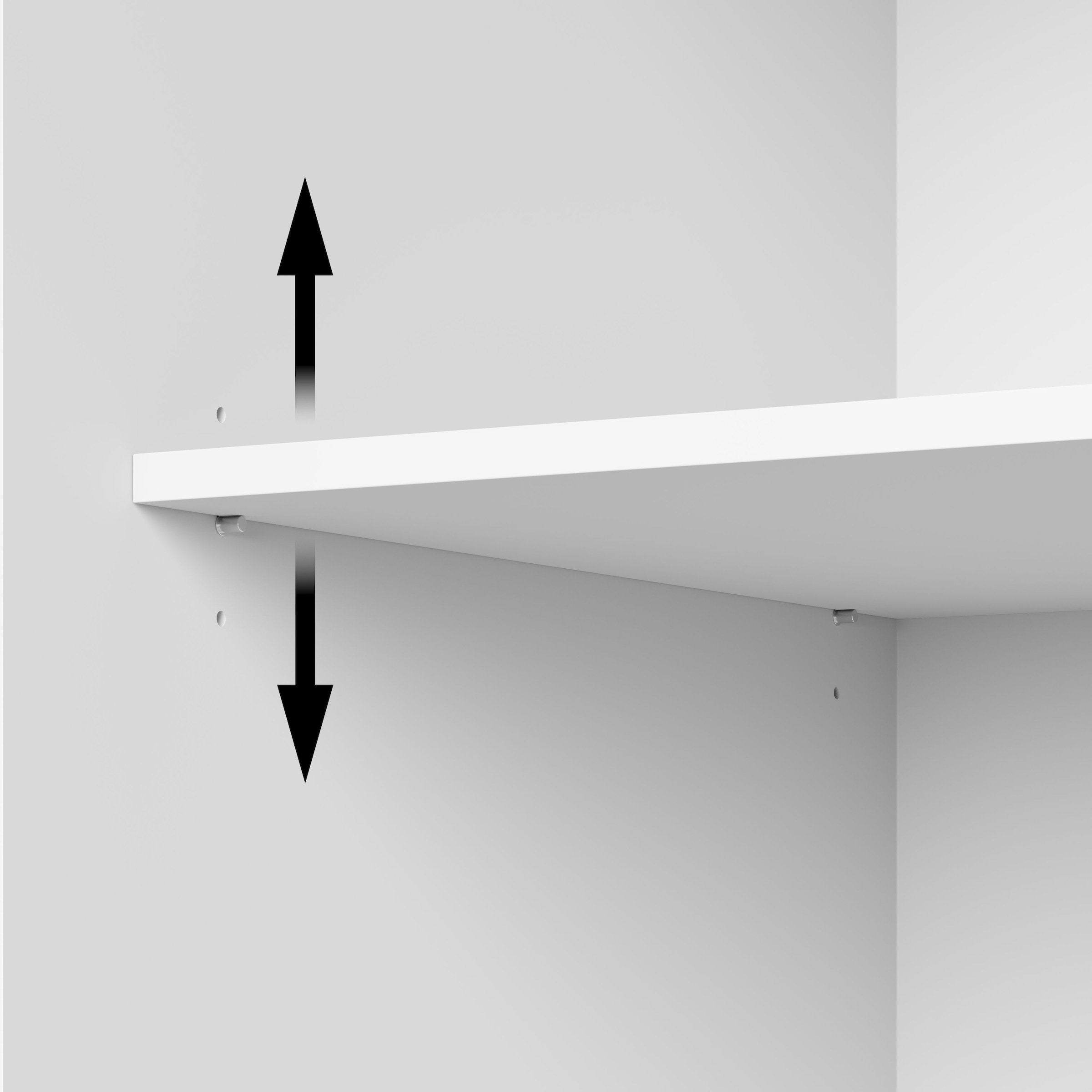 INOSIGN Kleiderschrank »Lagos, Garderobe«, (1 St.), Moderner Drehtürenschrank, FSC-zertifiziert, Schlafzimmerschrank