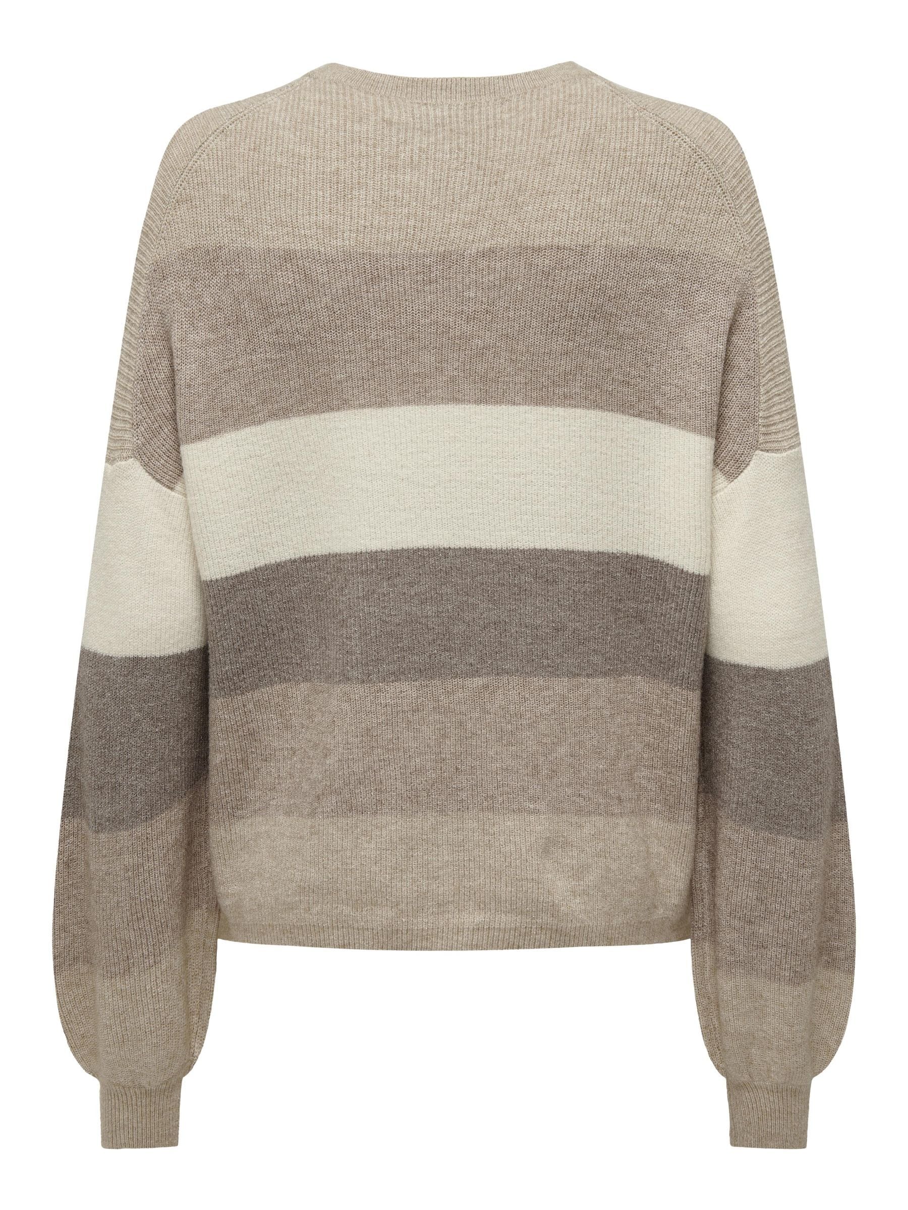 ONLY Strickpullover »ONLATIA L/S STRIPE PULLOVER KNT NOOS«