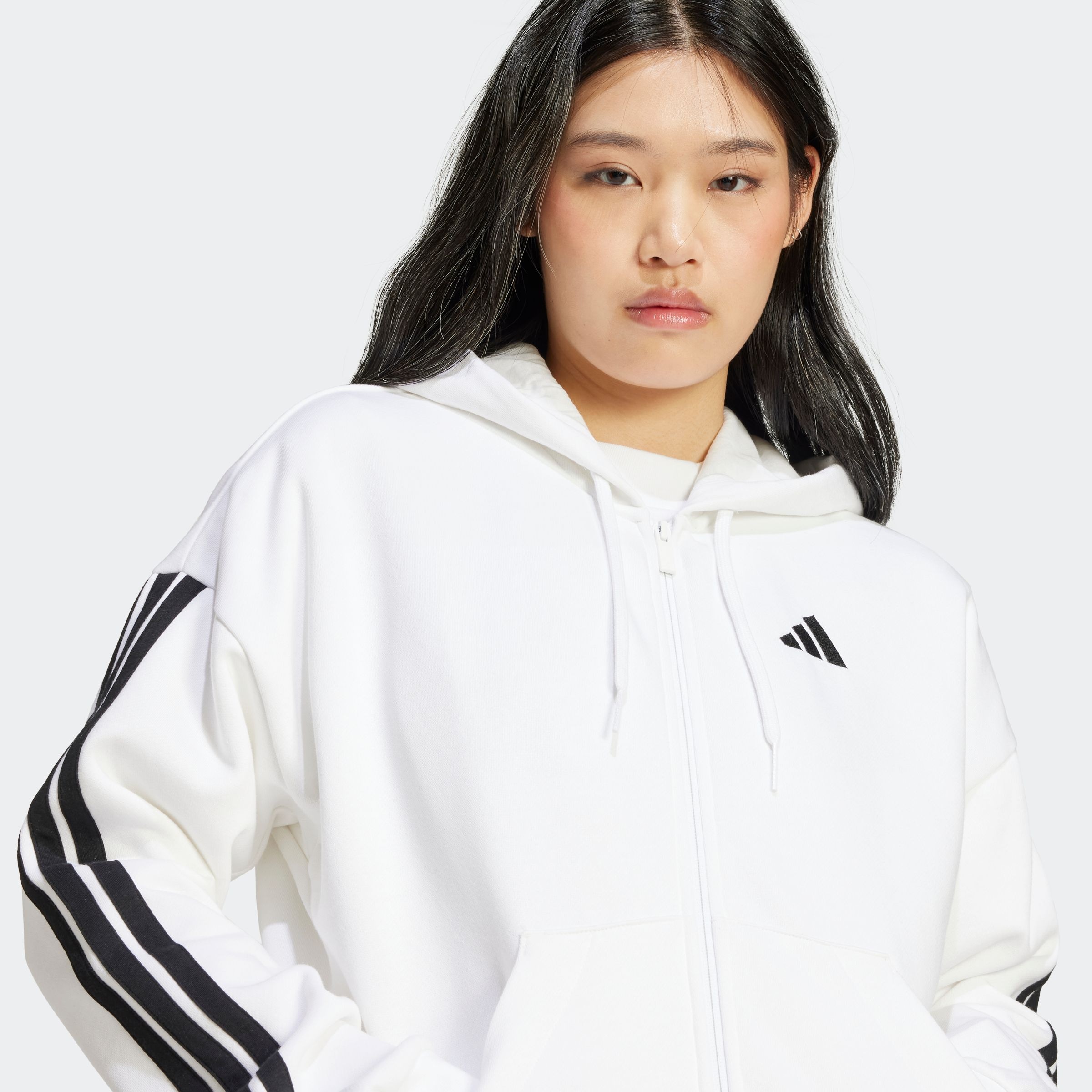 adidas Sportswear Kapuzensweatshirt »W 3S FL FZ HD«