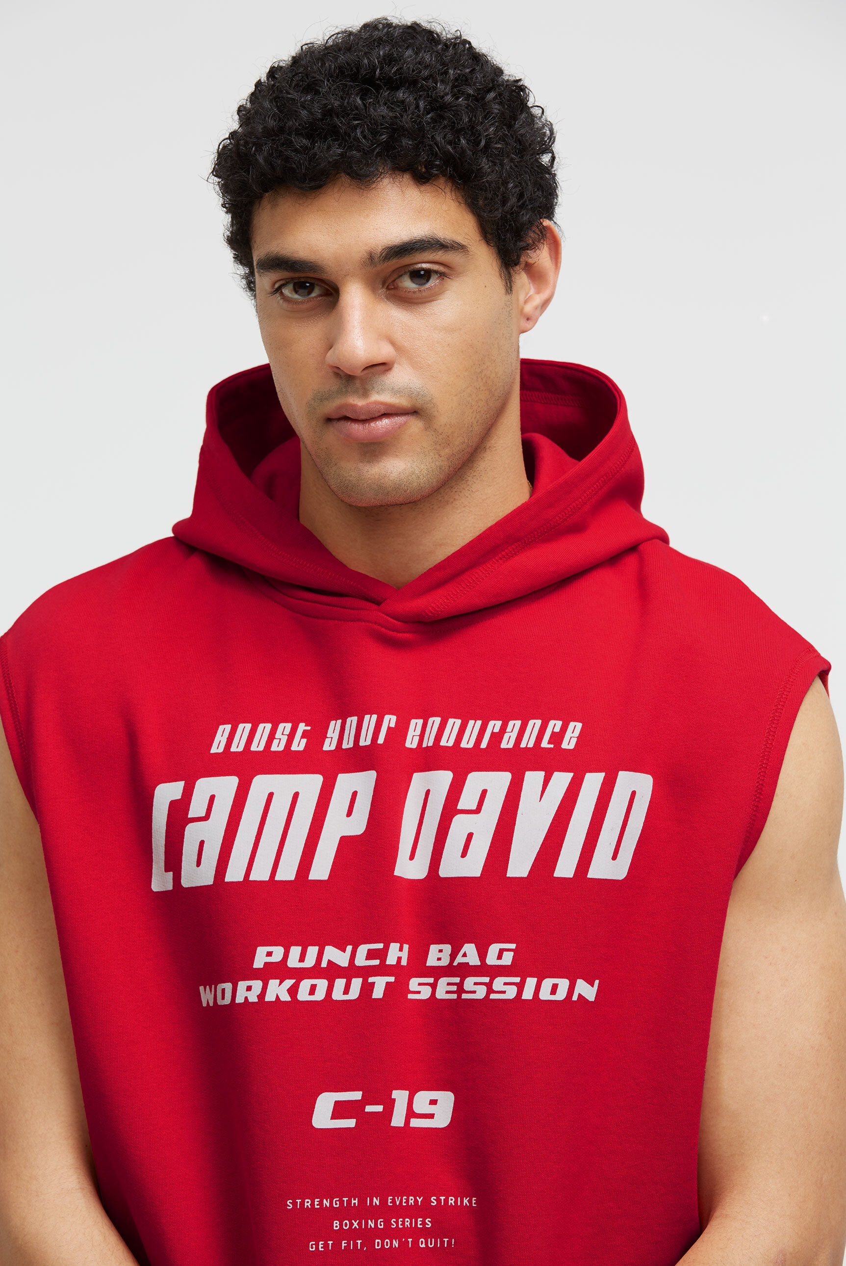 CAMP DAVID Kapuzensweatshirt , aus Baumwolle
