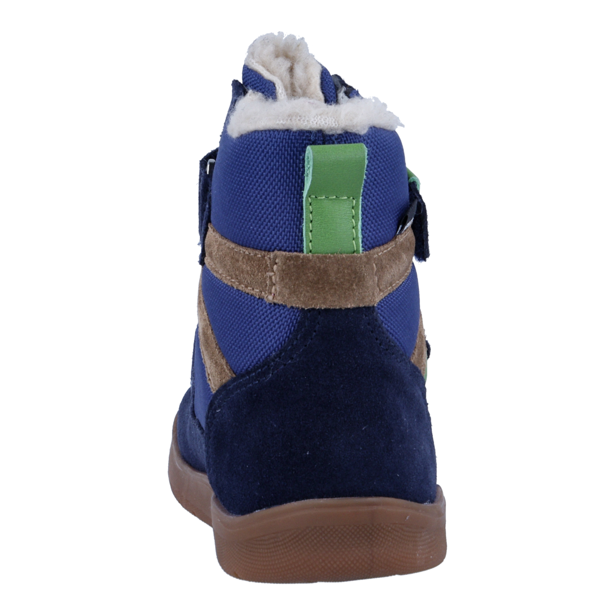 Richter Barfußschuh »Samy Winter«  Winterboots mit Kontrastbesätzen, Größenschablone zum Download
