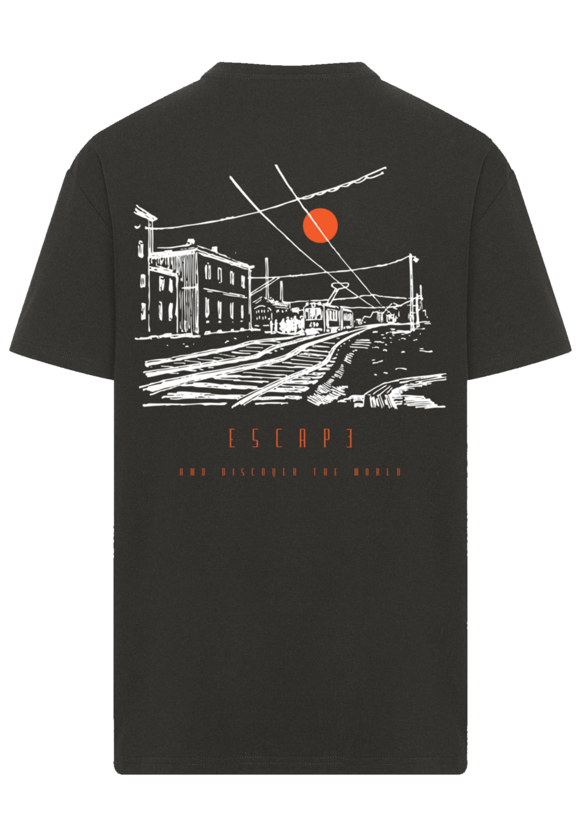 F4NT4STIC T-Shirt »Oversize Escape Discover the World Town«, Premium Qualität, ESCAPE Collection