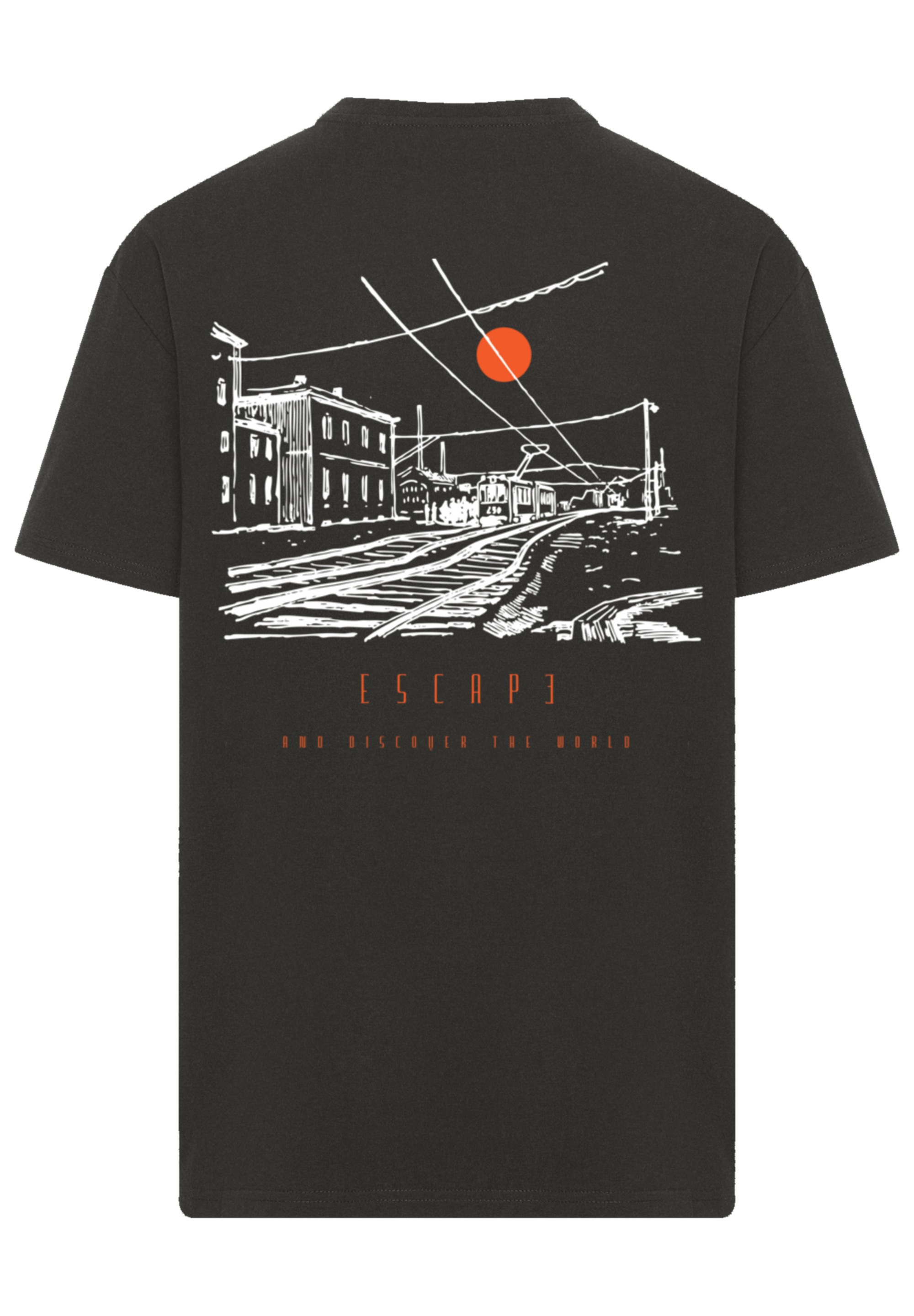 F4NT4STIC T-Shirt "Oversize Escape Discover the World Town", Premium Qualit günstig online kaufen