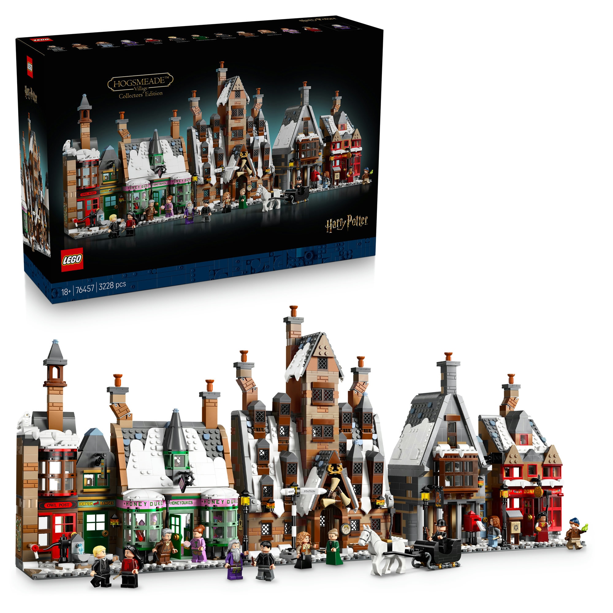 LEGO® Konstruktionsspielsteine »Dorf Hogsmeade – Sammleredition (76457), LEGO Harry Potter™« Exklusives Set