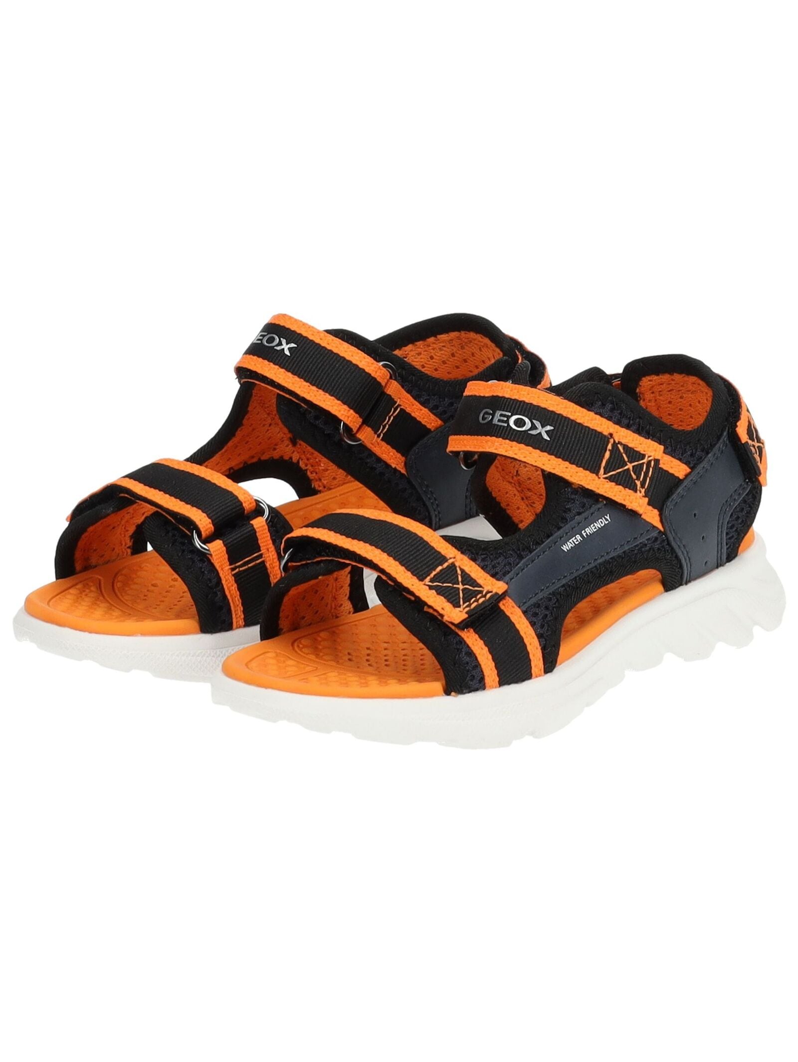 Geox Sandale »Geox Sandalen Lederimitat/Mesh«