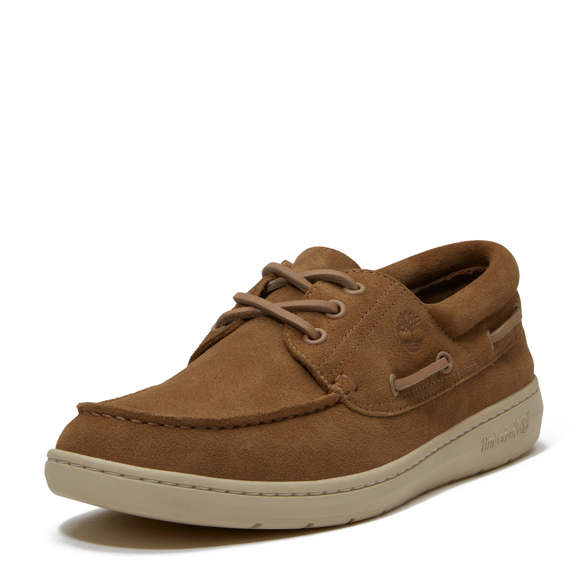 Timberland Chaussures Bateau Portofino Pier Mid Beige Suede EU 42 Homme