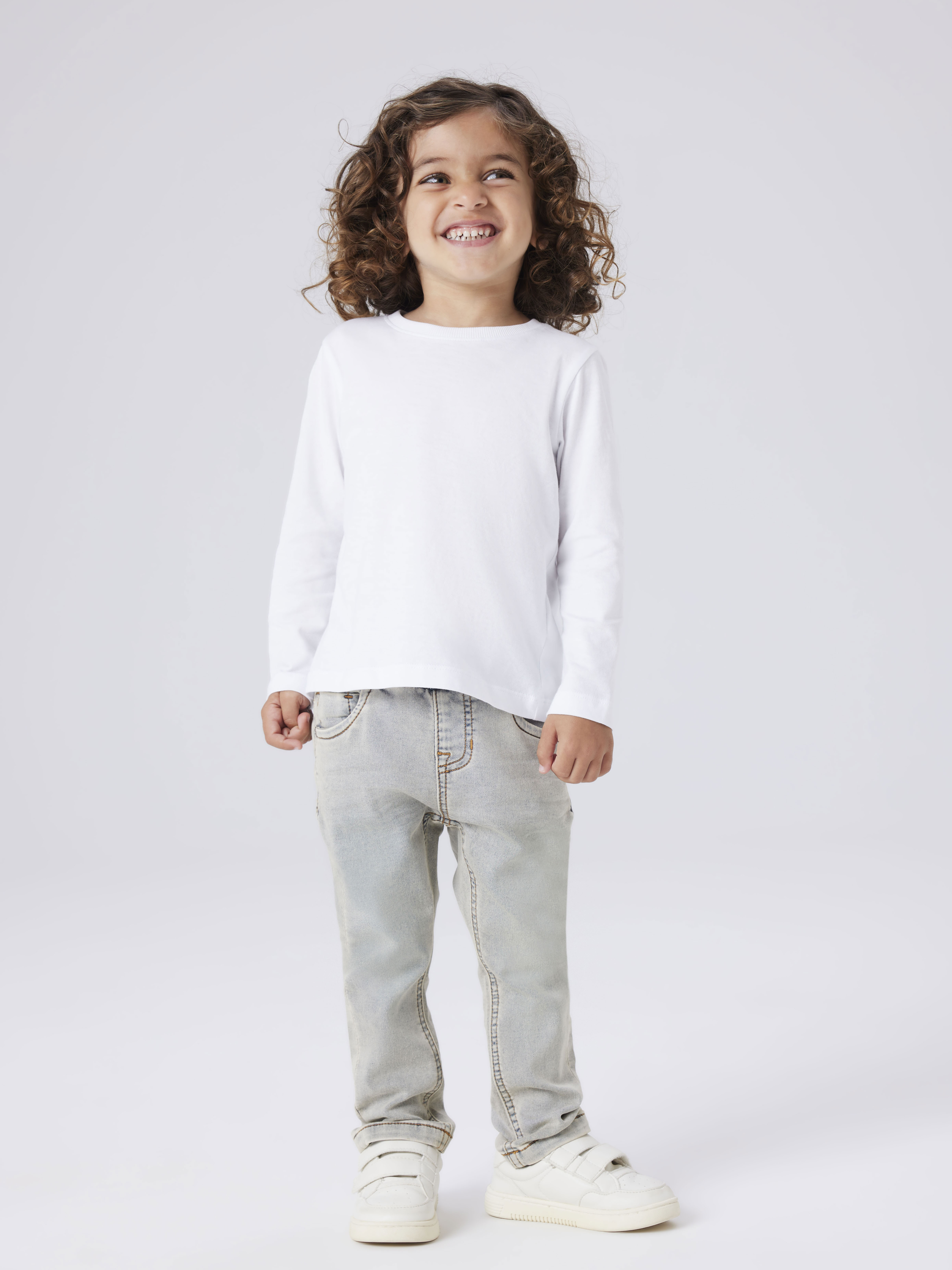 Thumbnail - Name It Schlupfjeans "NMMRYAN SLIM SWE JEANS 2472-TH NOOS" im Jogging Style