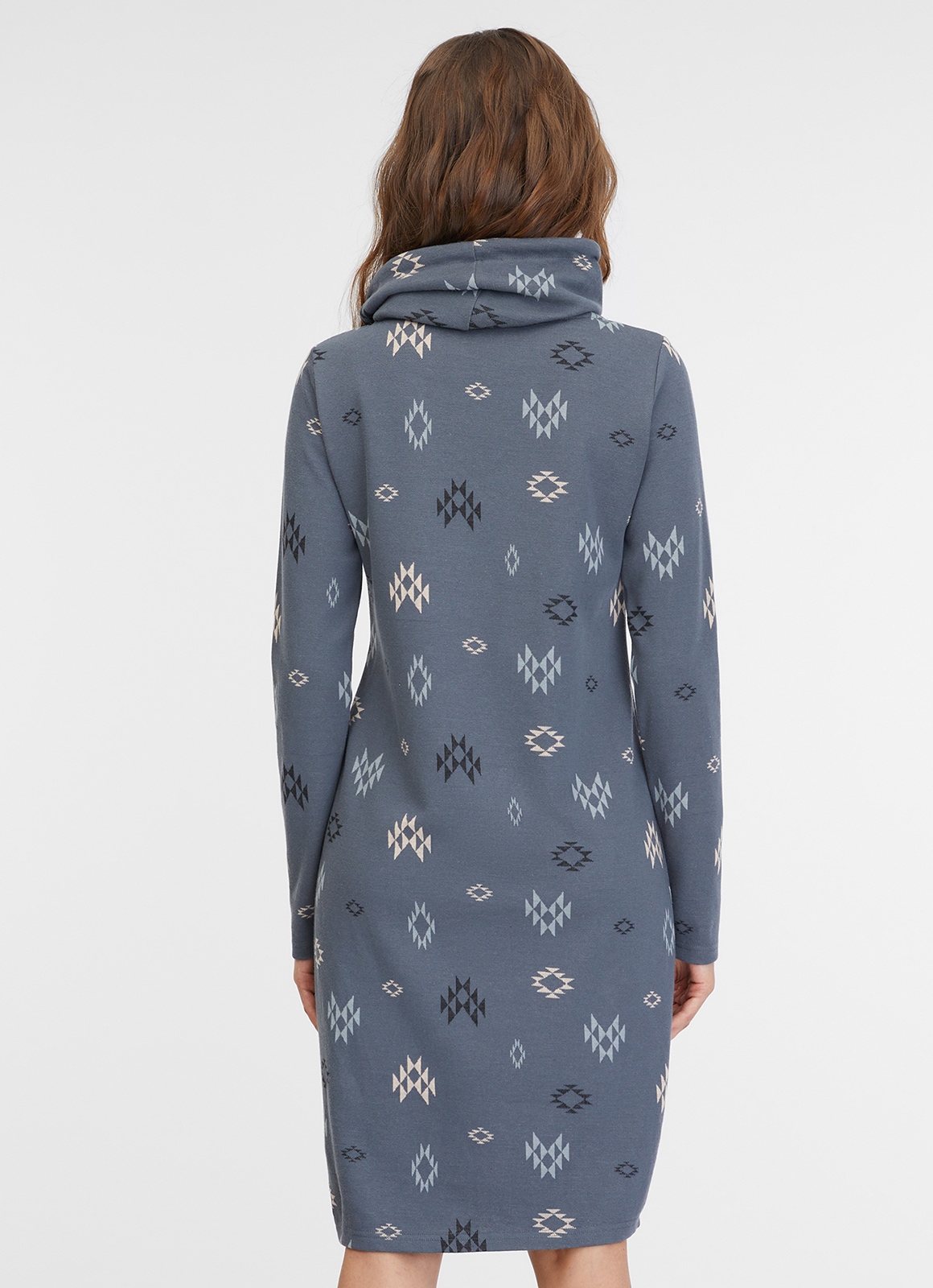 Ragwear Minikleid "CHLOENETTE", mit Allover Jacquardmuster günstig online kaufen