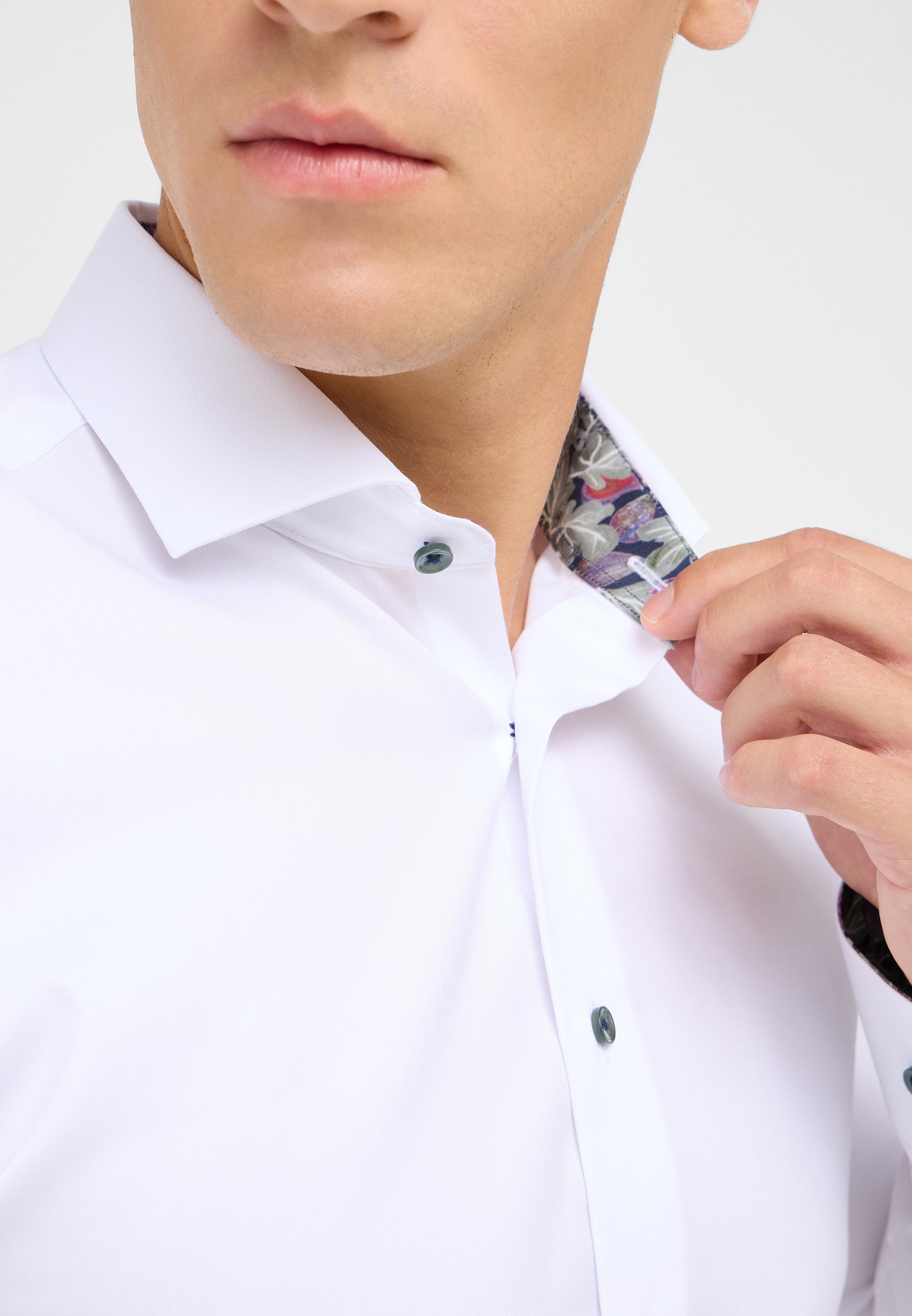 Thumbnail - Eterna Langarmhemd "SLIM FIT" NON IRON (bügelfrei)