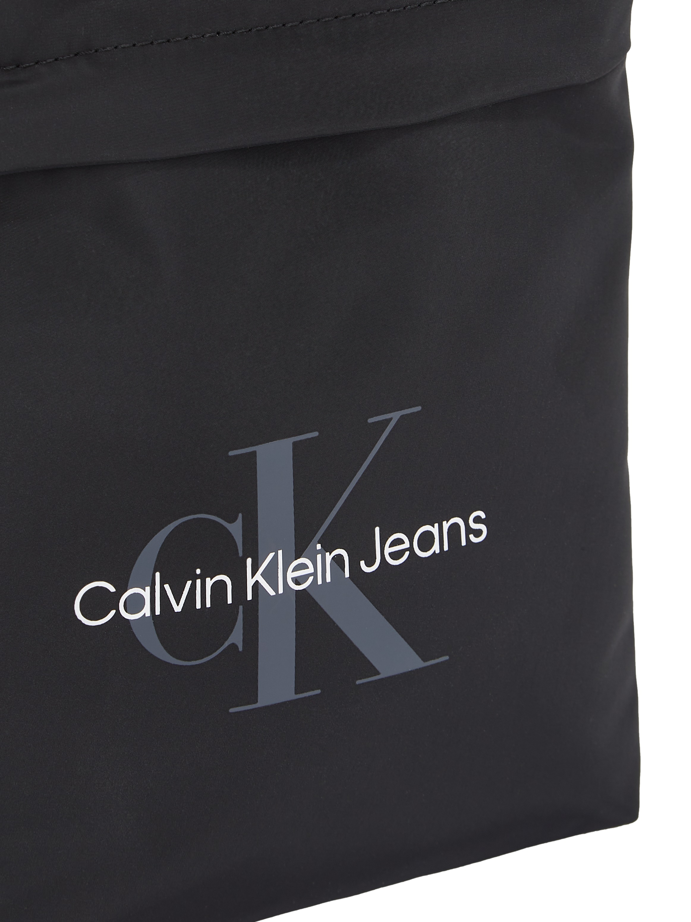 Calvin Klein Jeans Messenger Bag »SPORT ESSENTIALS FLATPACK 18«, Herren Umhängetasche, Schultertasche mit Logoschriftzug
