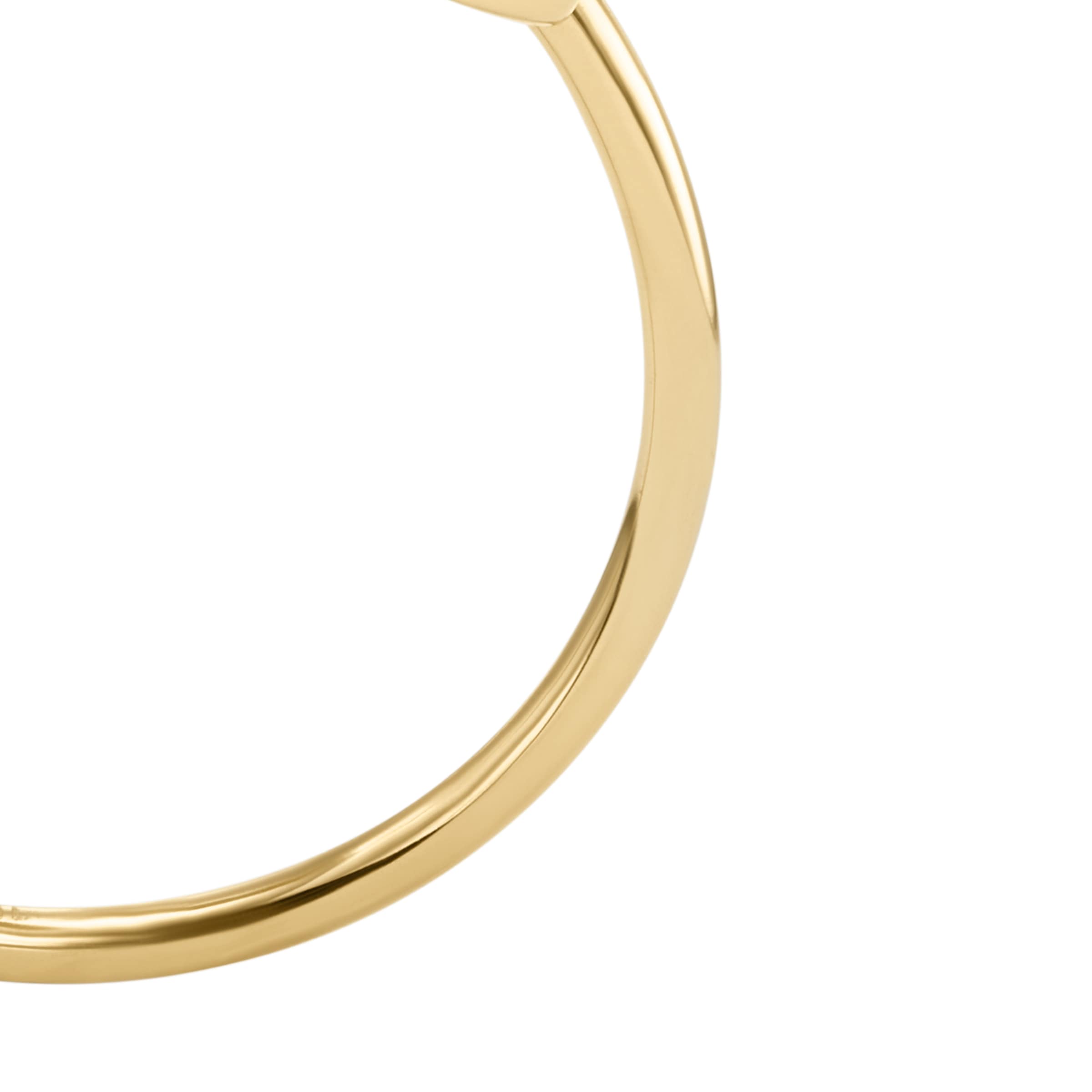Fossil Fingerring »Schmuck Geschenk Edelstahl SUTTON Schmetterling«, mit Glasstein
