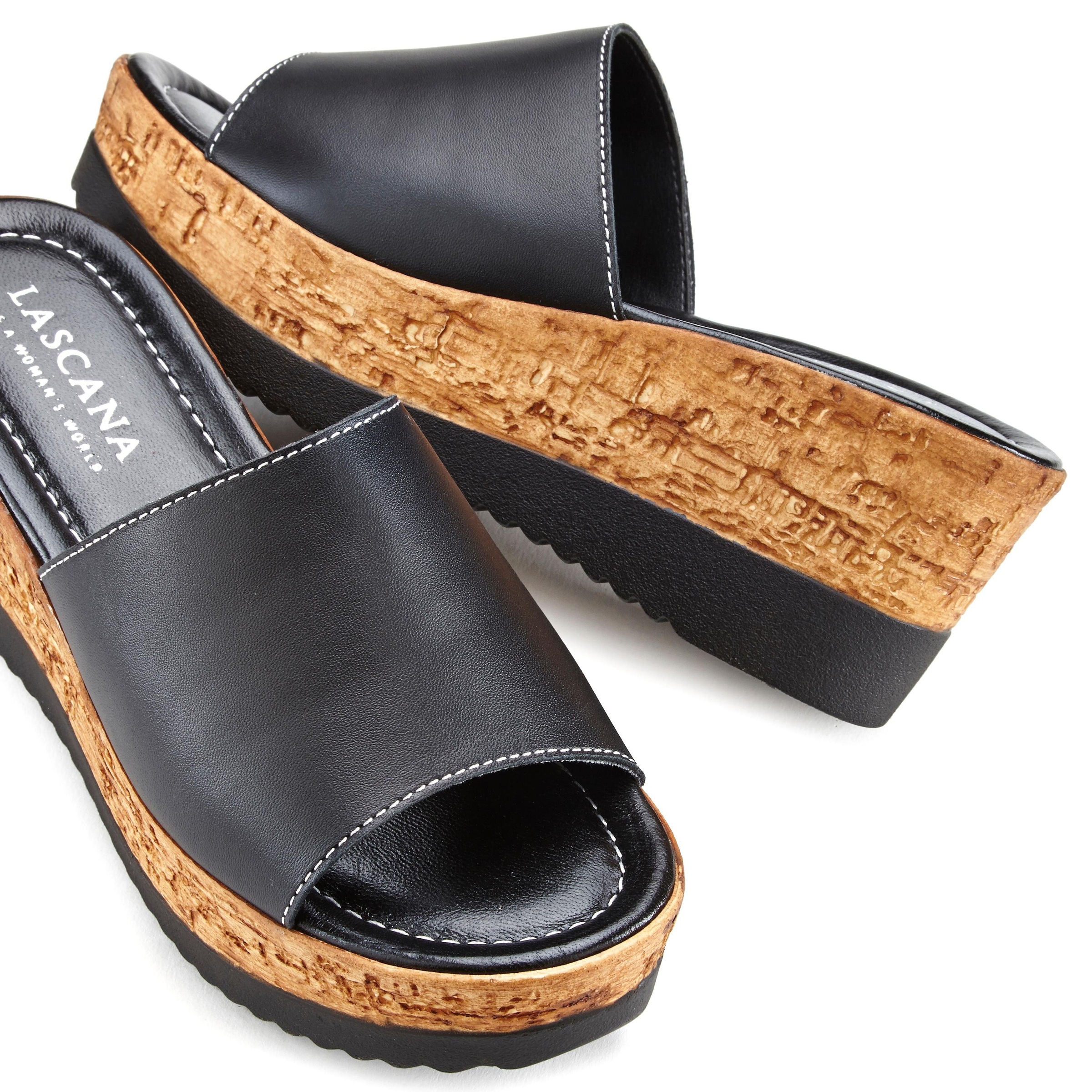 LASCANA Summer Shoe Mule Black 42 3