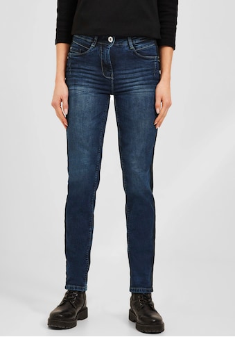 Cecil Slim-fit-Jeans »Style Toronto«, mit seitlichem Galonstreifen kaufen