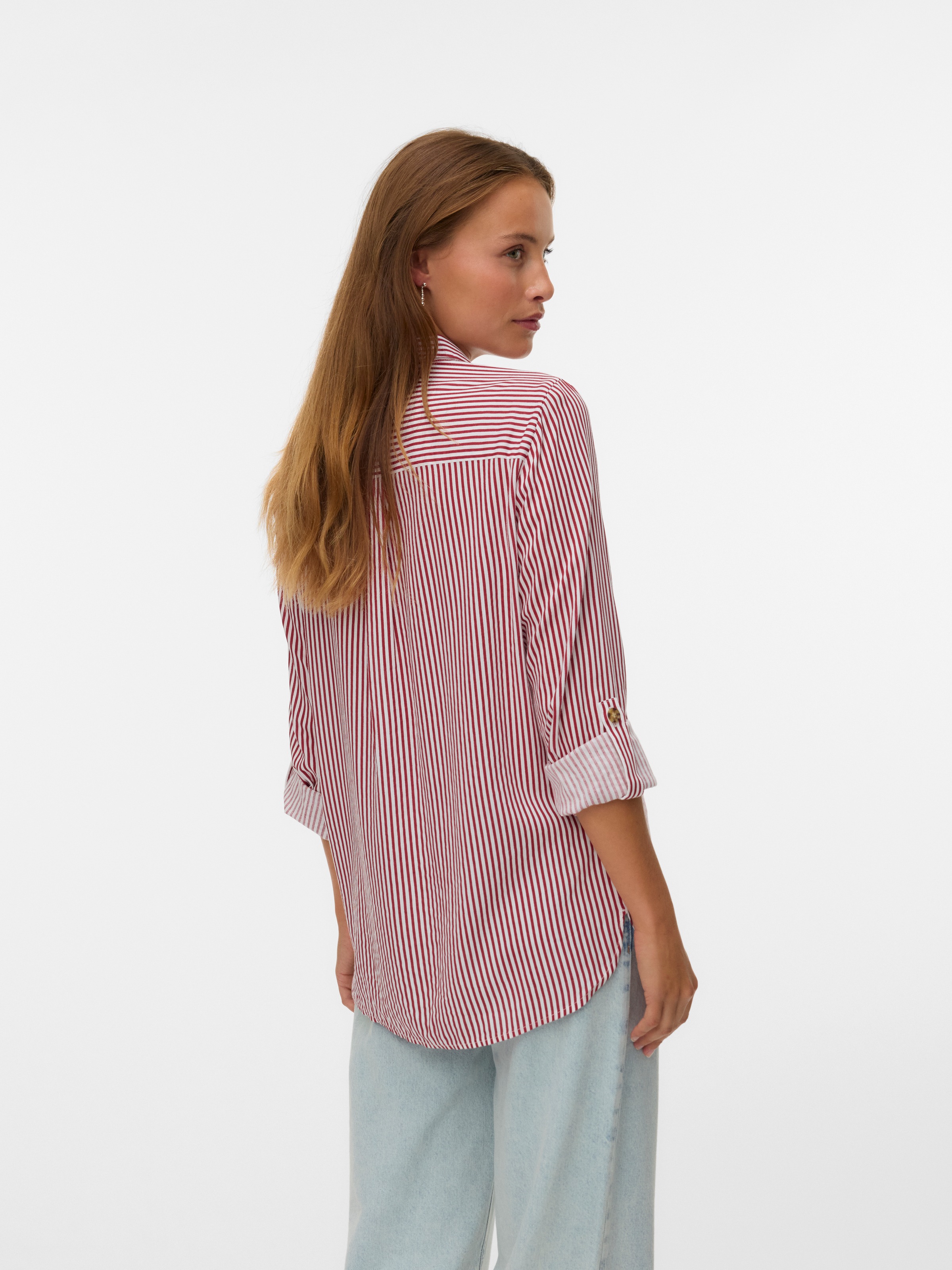 Vero Moda Hemdbluse "VMBUMPY L/S SHIRT NEW WVN GA NOOS" günstig online kaufen