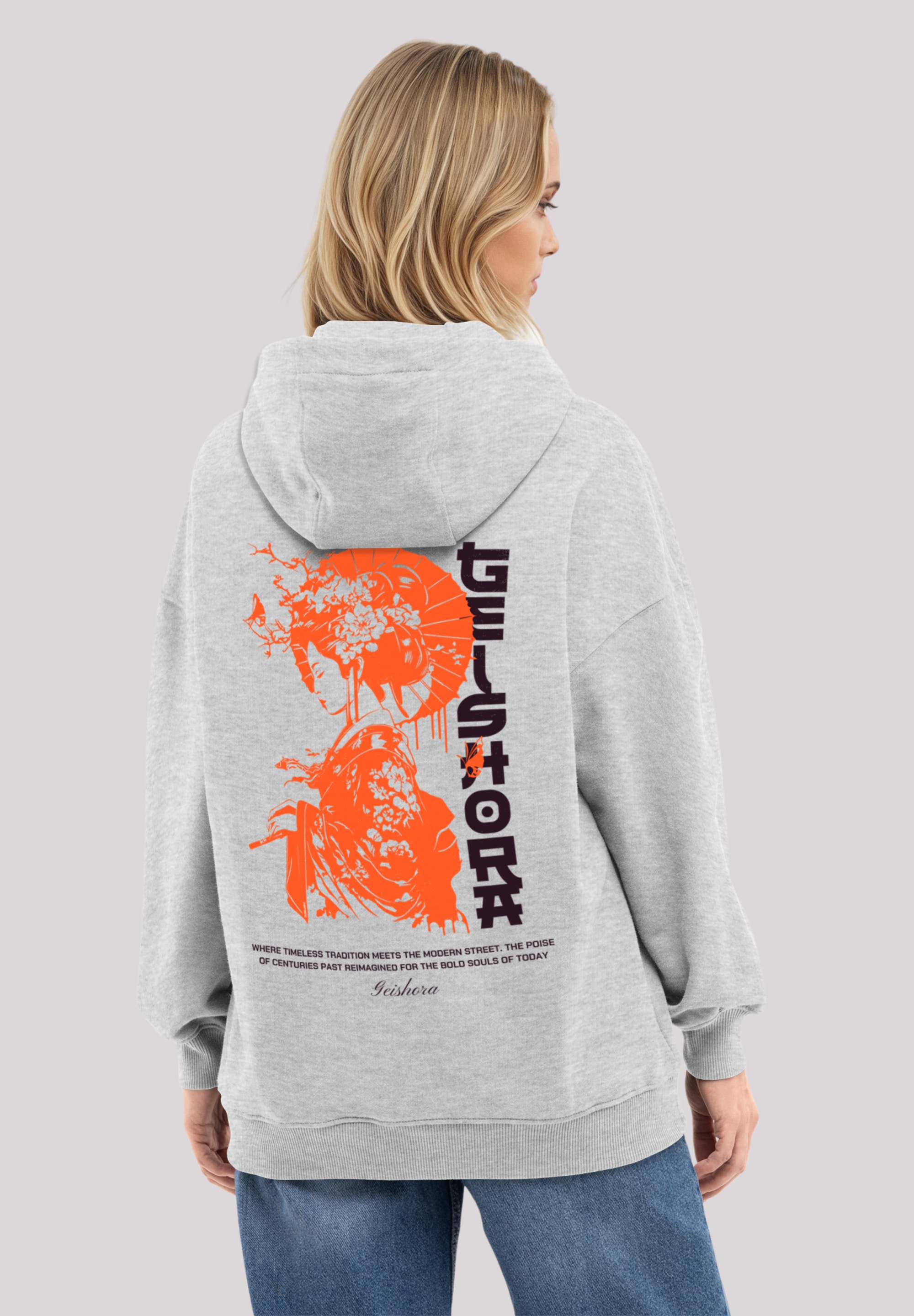 F4NT4STIC Kapuzenpullover »Geishora Japan Streetstyle«, Japan Streetwear Styles