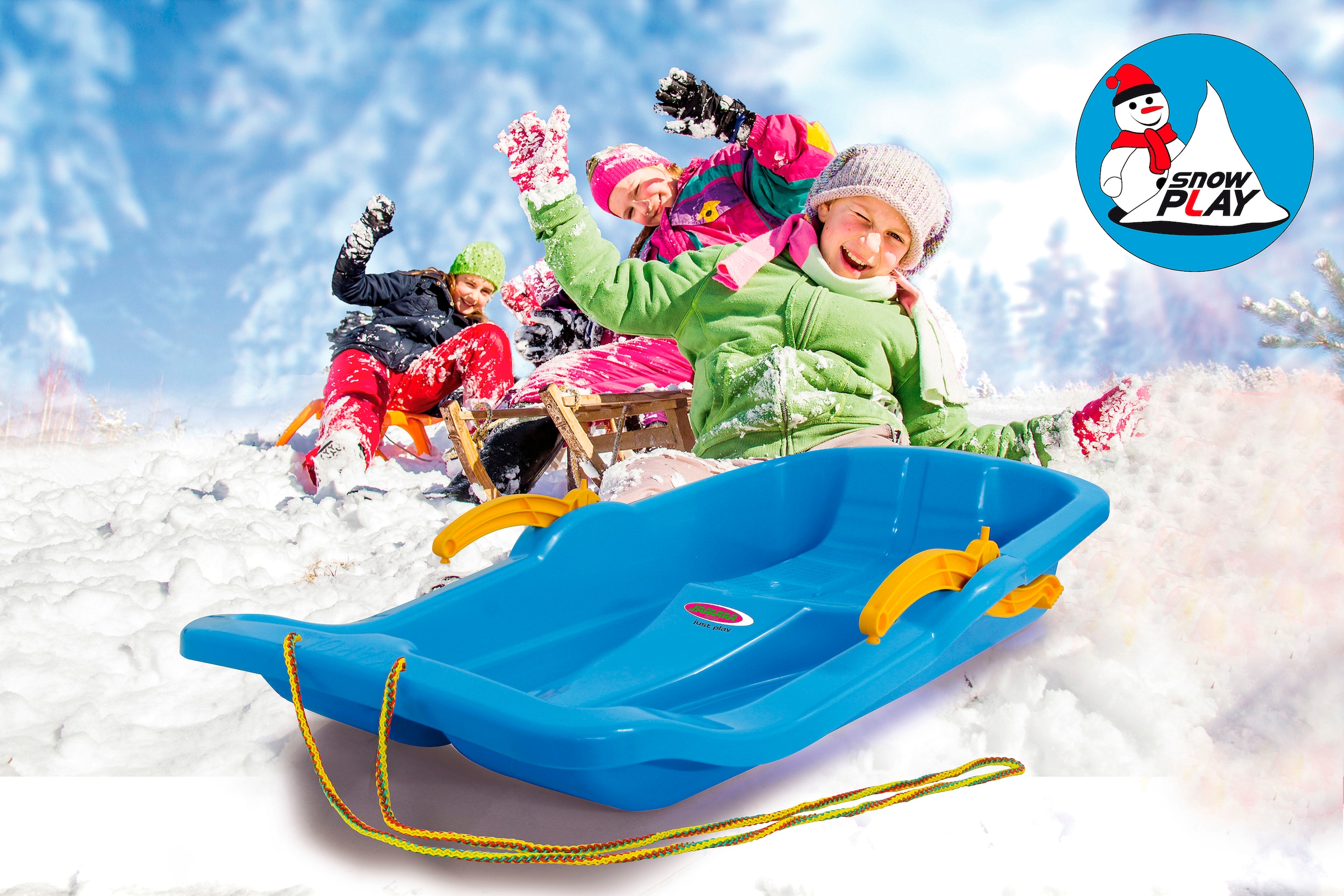 Jamara Bob »Snow Play Bob Karol 80 cm, mit Bremse«