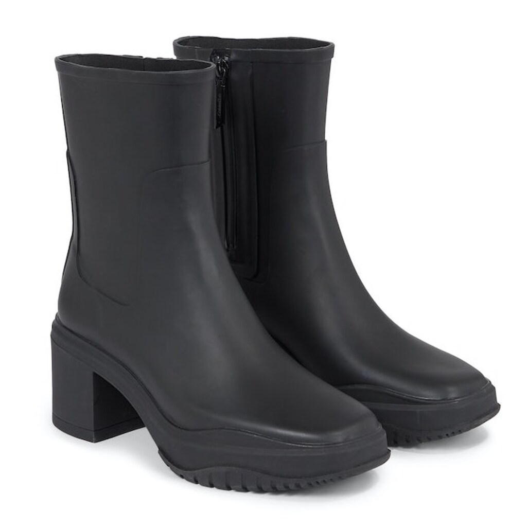 Calvin Klein Gummistiefelette »PLATFORM LUG RAIN BOOT 65«