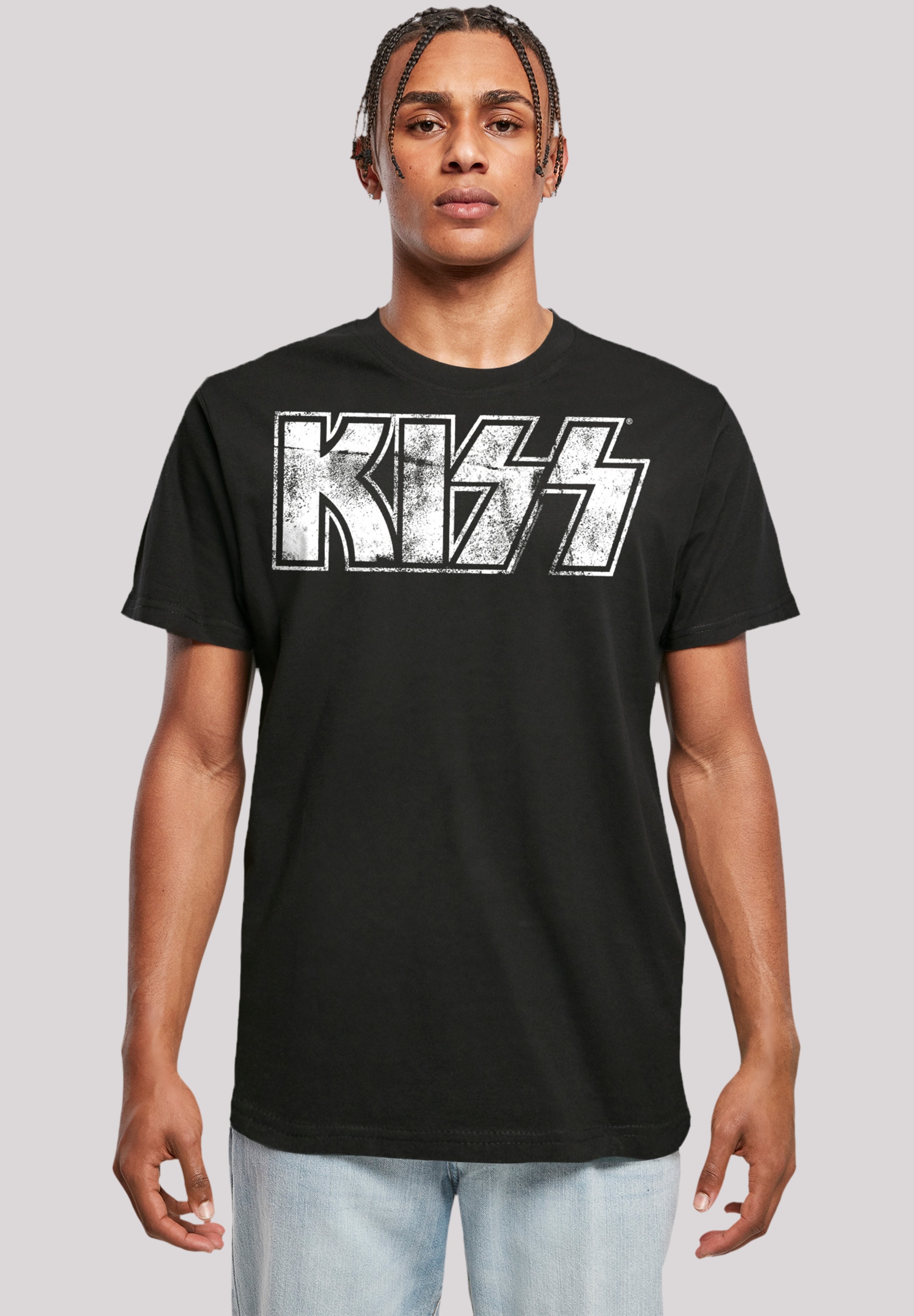 F4NT4STIC T-Shirt "Kiss Rock Band Vintage Logo", Premium Qualität, Musik, B günstig online kaufen