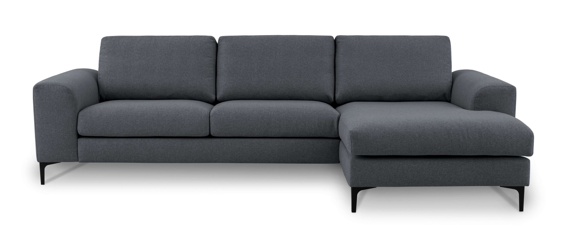 OTTO home Ecksofa "Henry, L-Form, Breite 294 cm" mit Metallbeinen, Wellenun günstig online kaufen