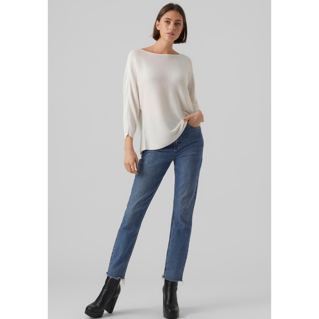 Vero Moda 3/4 Arm-Pullover »VMNORA 3/4 BOATNECK BLOUSE NOOS«