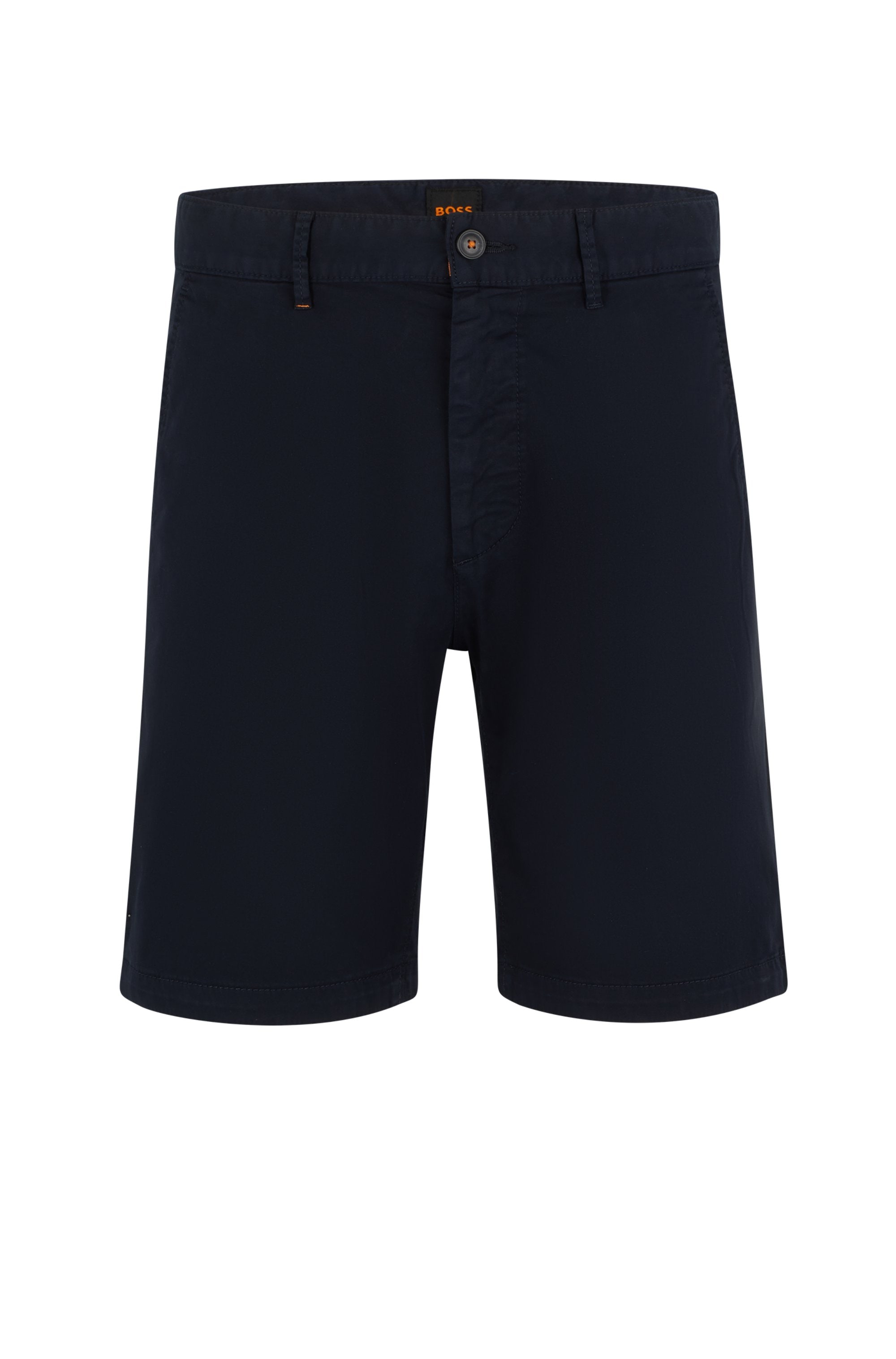 BOSS ORANGE Chinohose "Chino-slim-Shorts", mit Kontrastdetails