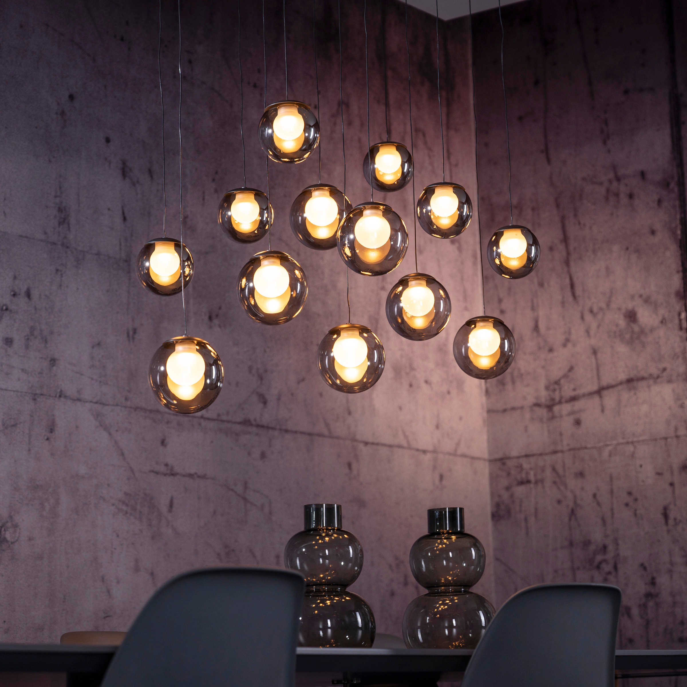 Neuhaus PURE LED Pendelleuchte »PURE Popup« LED-Board 1 Stk. warmweiß - kaltweiß Comfort Lift, CCT, dimmbar über Fernbedienung